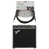 Fender Limited Champion 50XL 50W 1x12 Combo Black Cable Bundle Amps / Guitar Combos