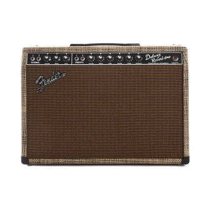 Fender Limited Edition '65 Deluxe Reverb Chilewich Bark w/Celestion Ruby Alnico Speaker Amps / Guitar Combos