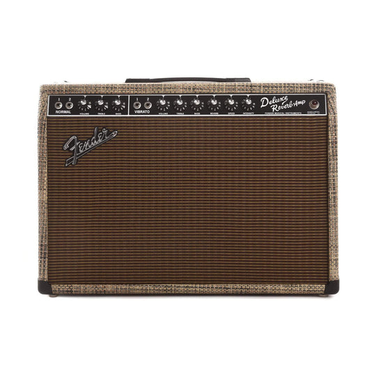 Fender Limited Edition '65 Deluxe Reverb Chilewich Bark w/Celestion Ruby Alnico Speaker Amps / Guitar Combos