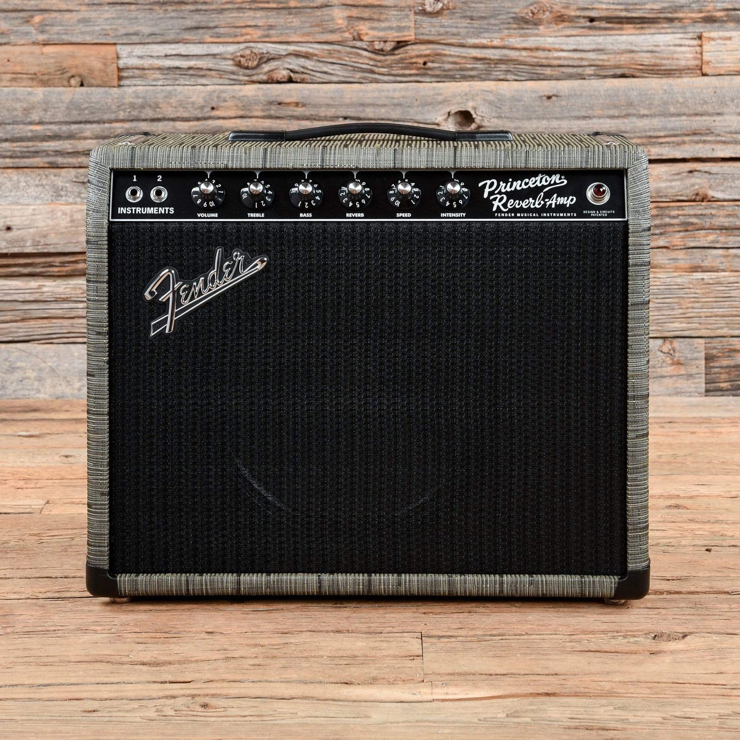Fender Limited Edition '65 Princeton Reverb Chilewich Charcoal 2019 Amps / Guitar Combos