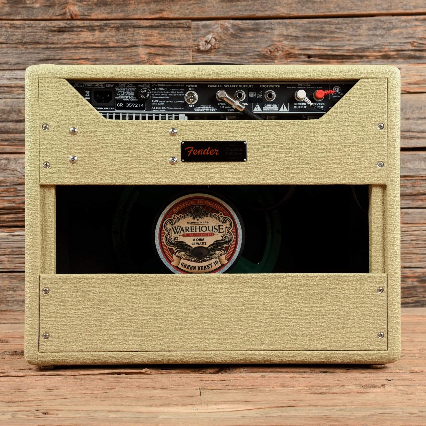 Fender Limited Edition '65 Princeton Reverb Reissue 12-Watt 1x10" Combo Blonde 2014 Amps / Guitar Combos