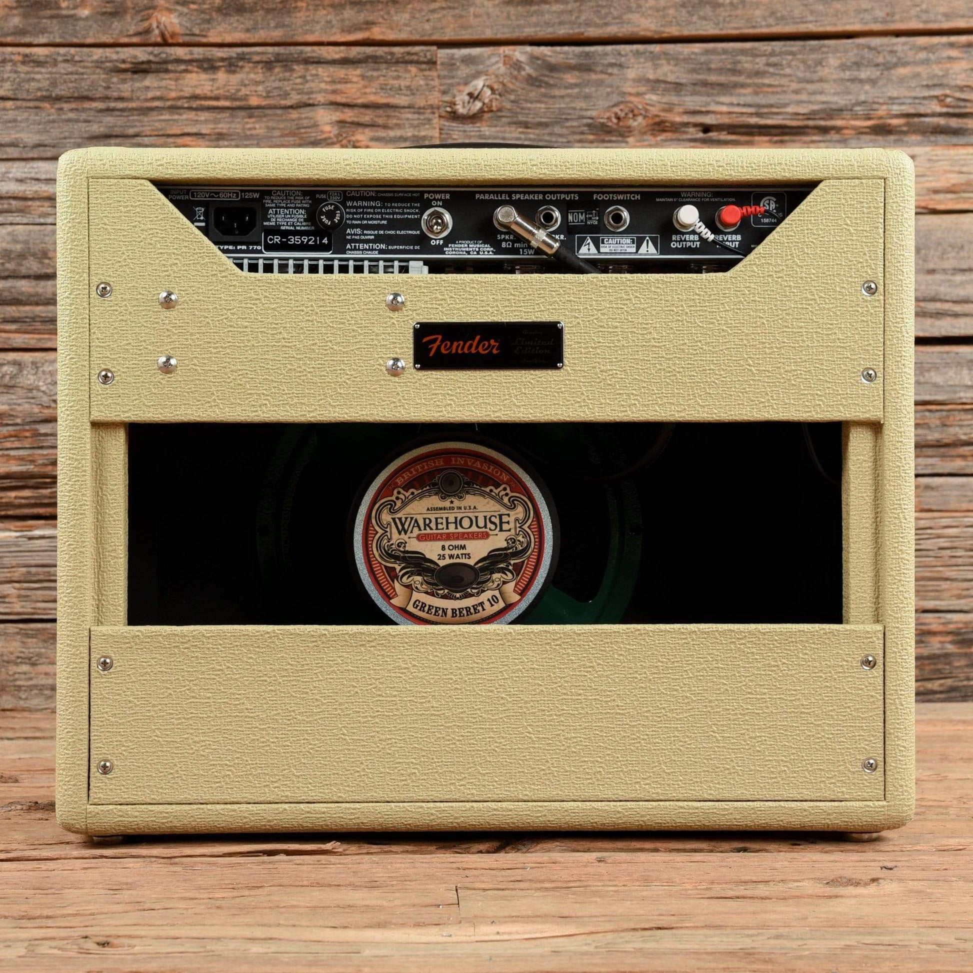 Fender Limited Edition '65 Princeton Reverb Reissue 12-Watt 1x10" Combo Blonde 2014 Amps / Guitar Combos