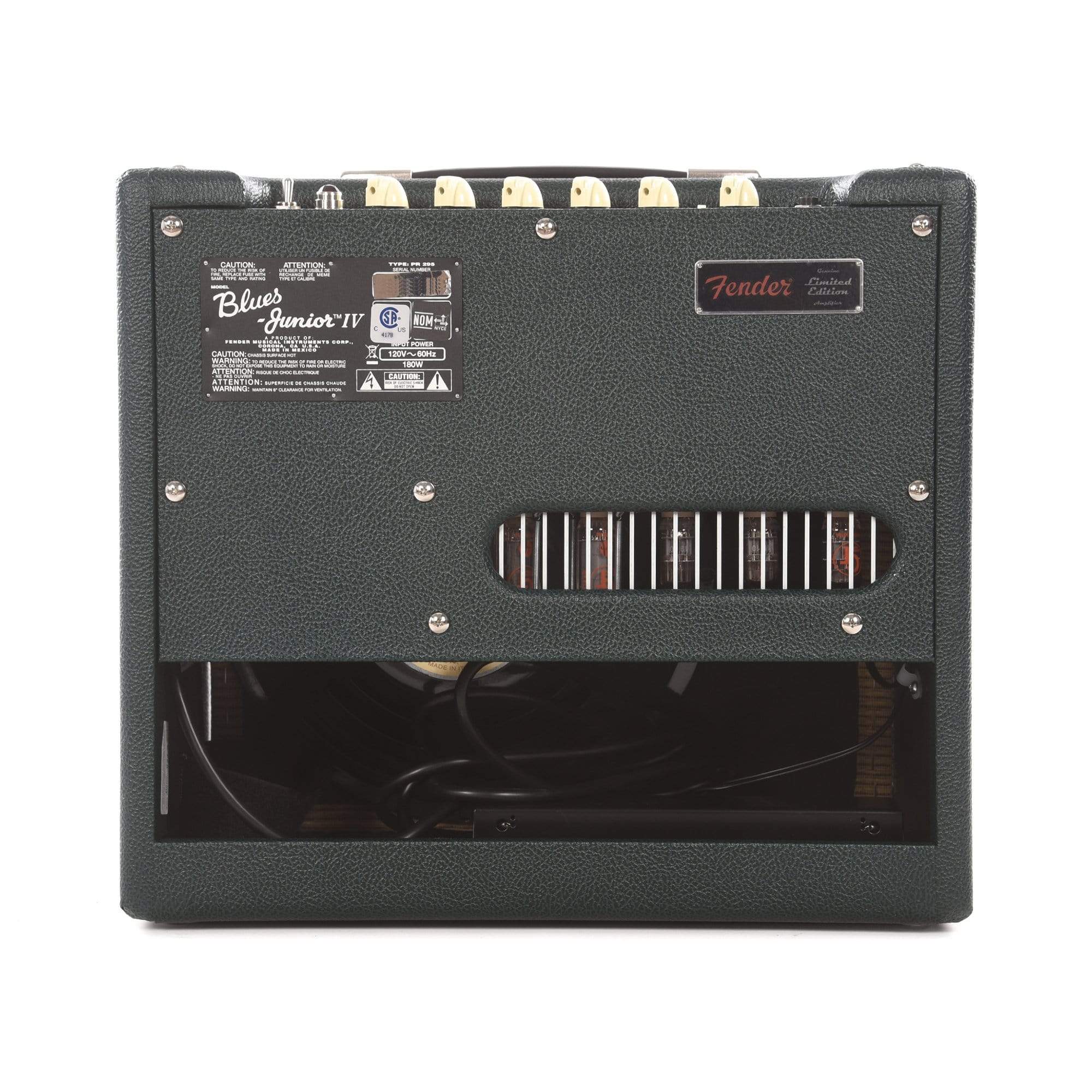 Fender Limited Edition Blues Jr Brit Green C12Q 120V Amps / Guitar Combos