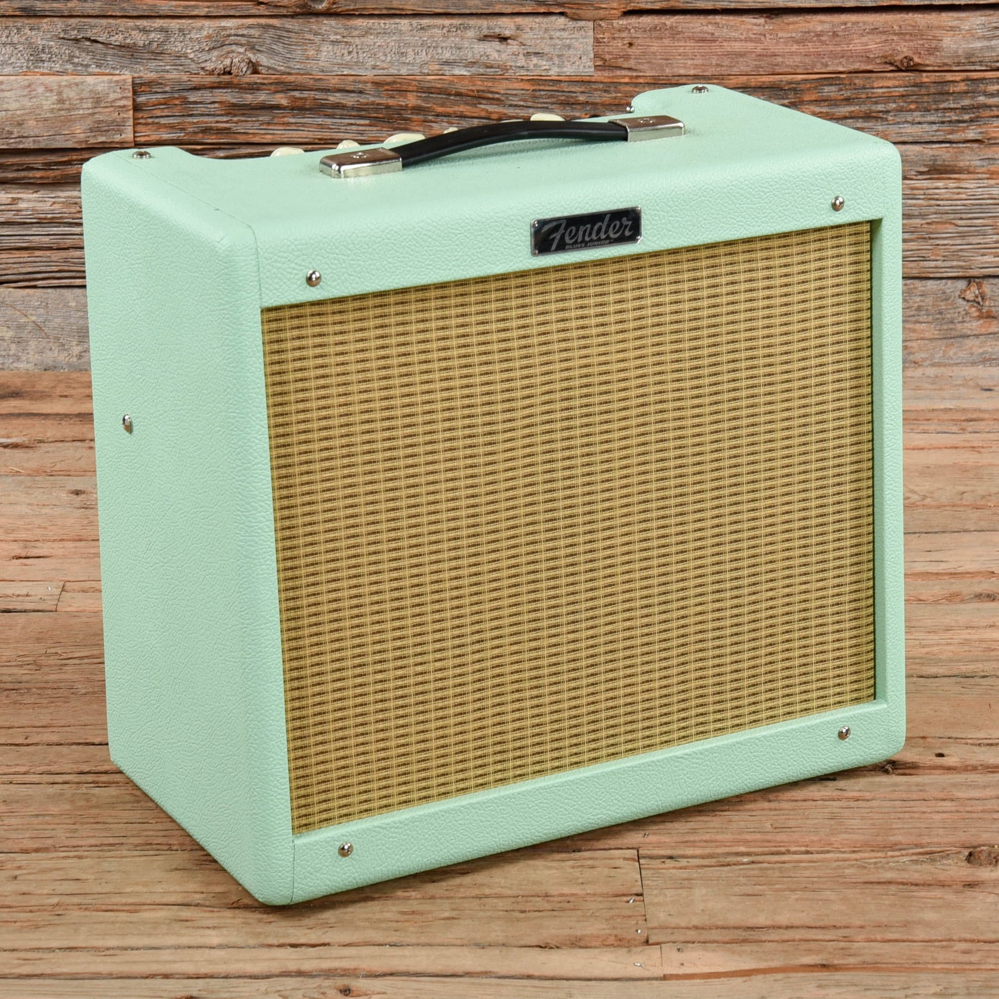 Fender Limited Edition Blues Junior IV 15-Watt 1x12" Guitar Combo Surf Green 2018 Amps / Guitar Combos