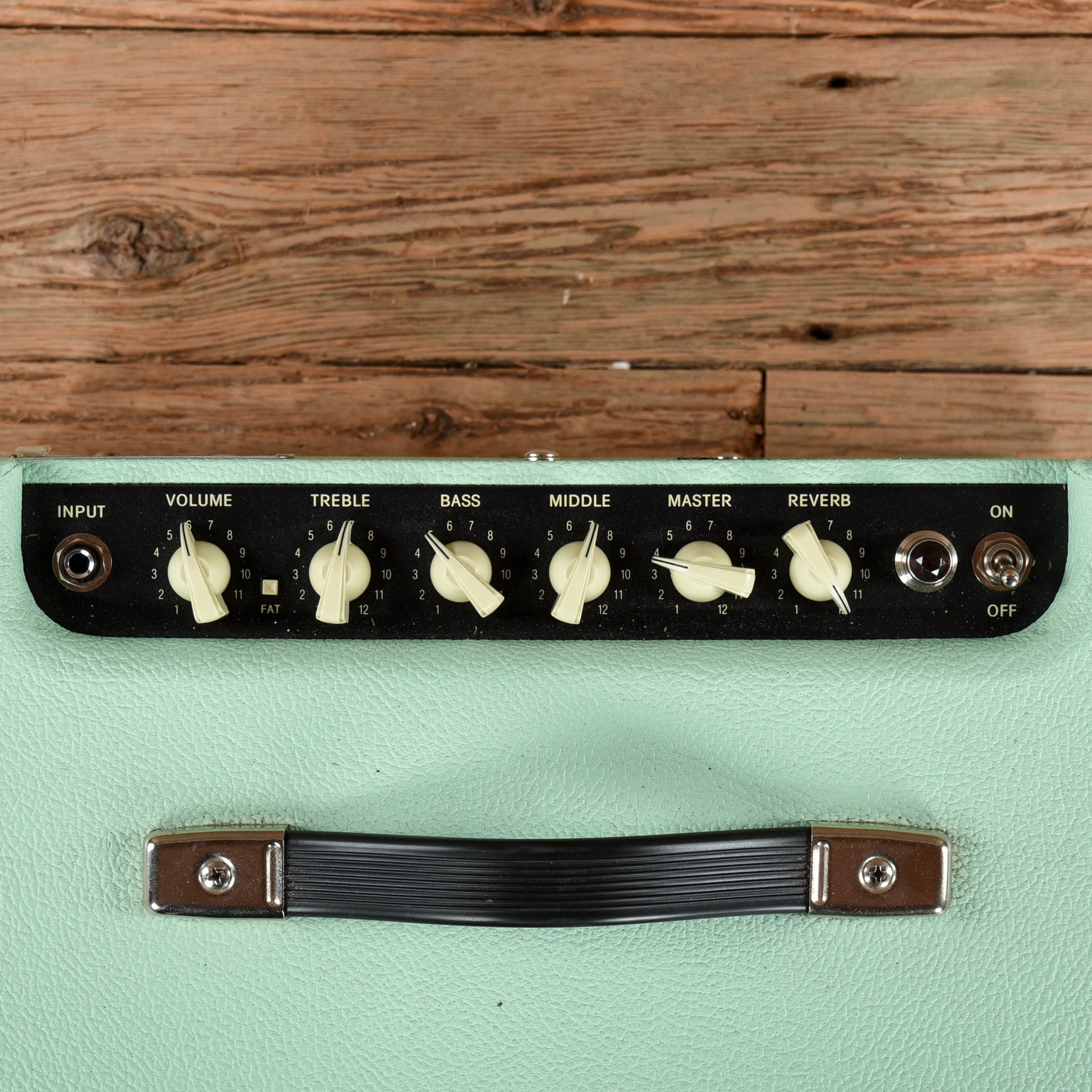 Fender Limited Edition Blues Junior IV 15-Watt 1x12" Guitar Combo Surf Green 2018 Amps / Guitar Combos