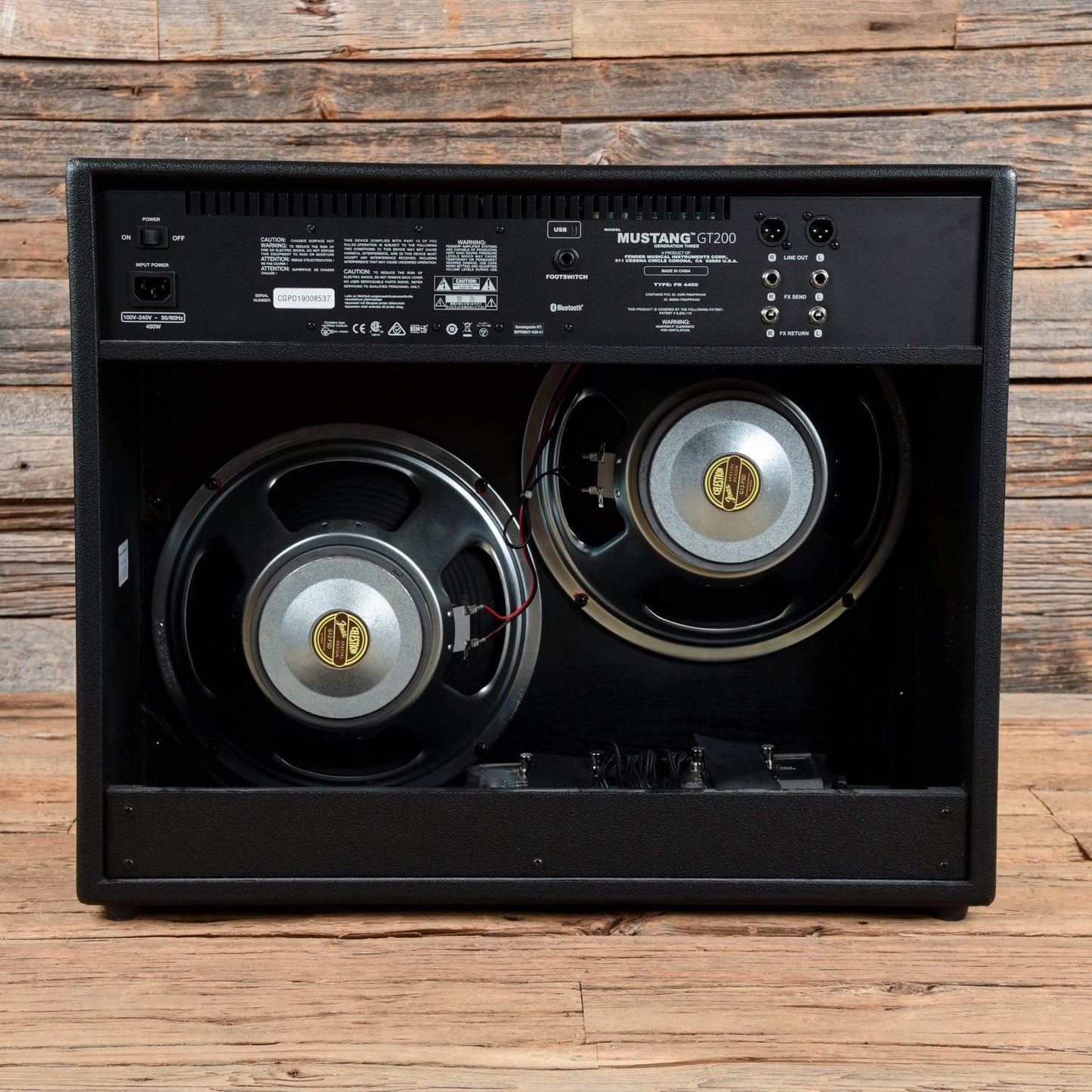 Fender Mustang GT 200 2x12 Combo w/Footswitch  2019 Amps / Guitar Combos