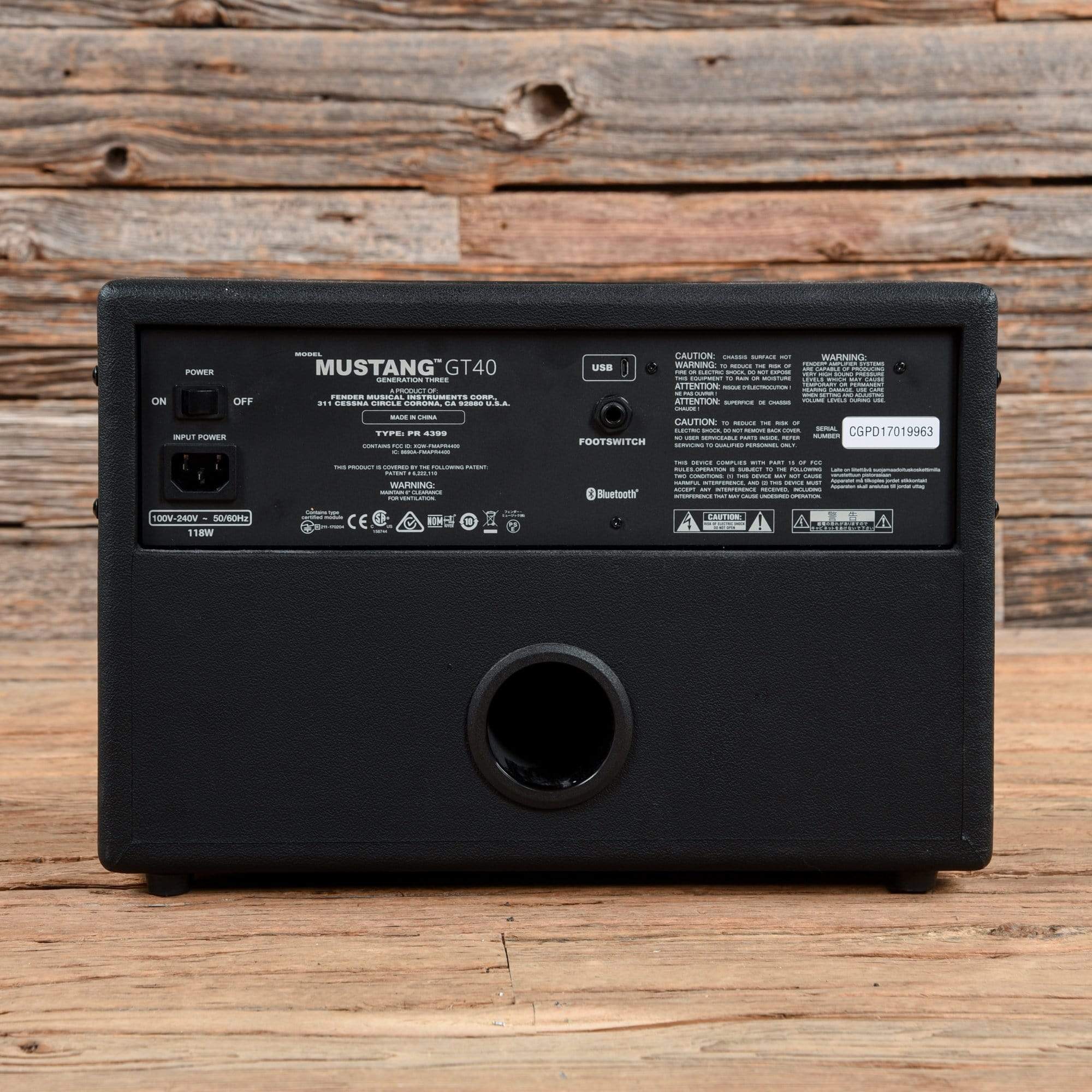 Fender Mustang GT 40 40-Watt 2x6.5