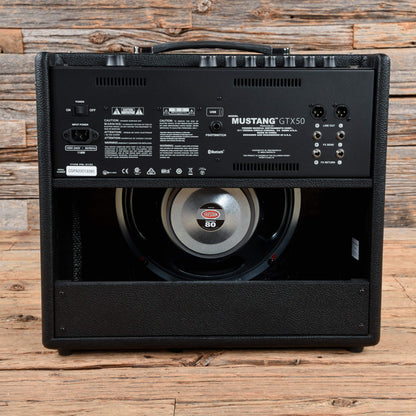 Fender Mustang GTX50 50-Watt 1x12" Digital Modeling Guitar Combo Amps / Guitar Combos