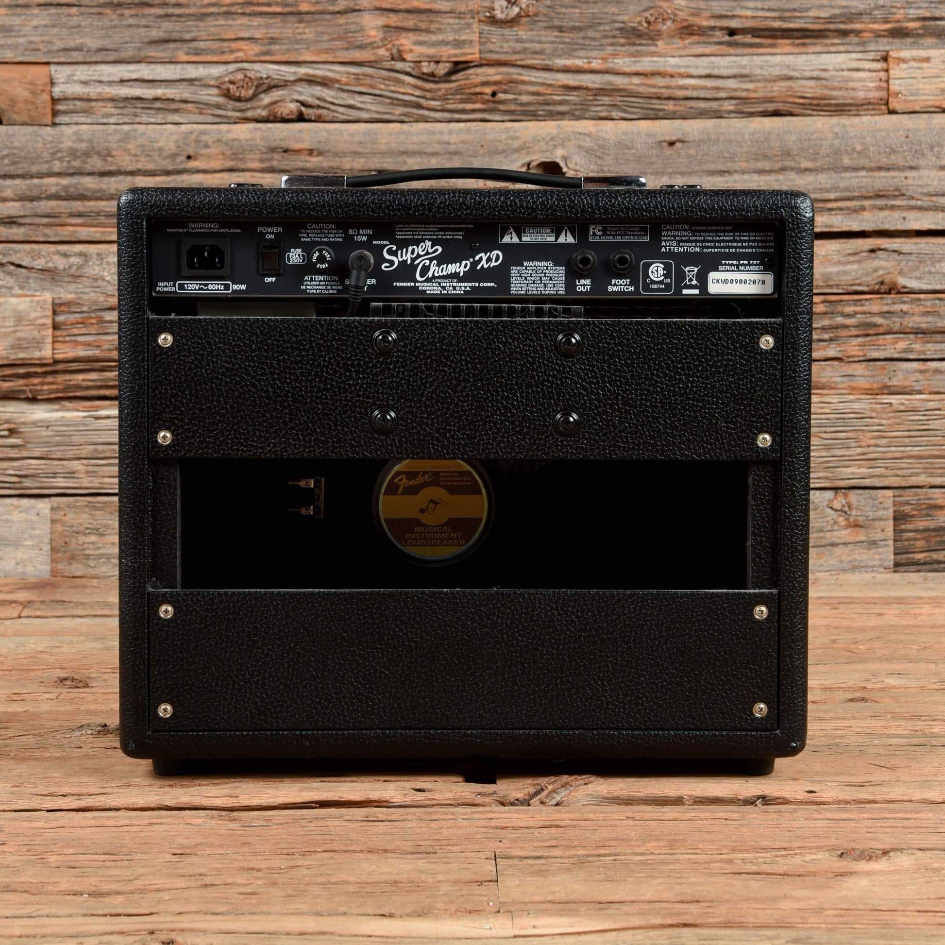 Fender Super Champ XD 2-Channel 15-Watt 1x10" Guitar Combo Amps / Guitar Combos