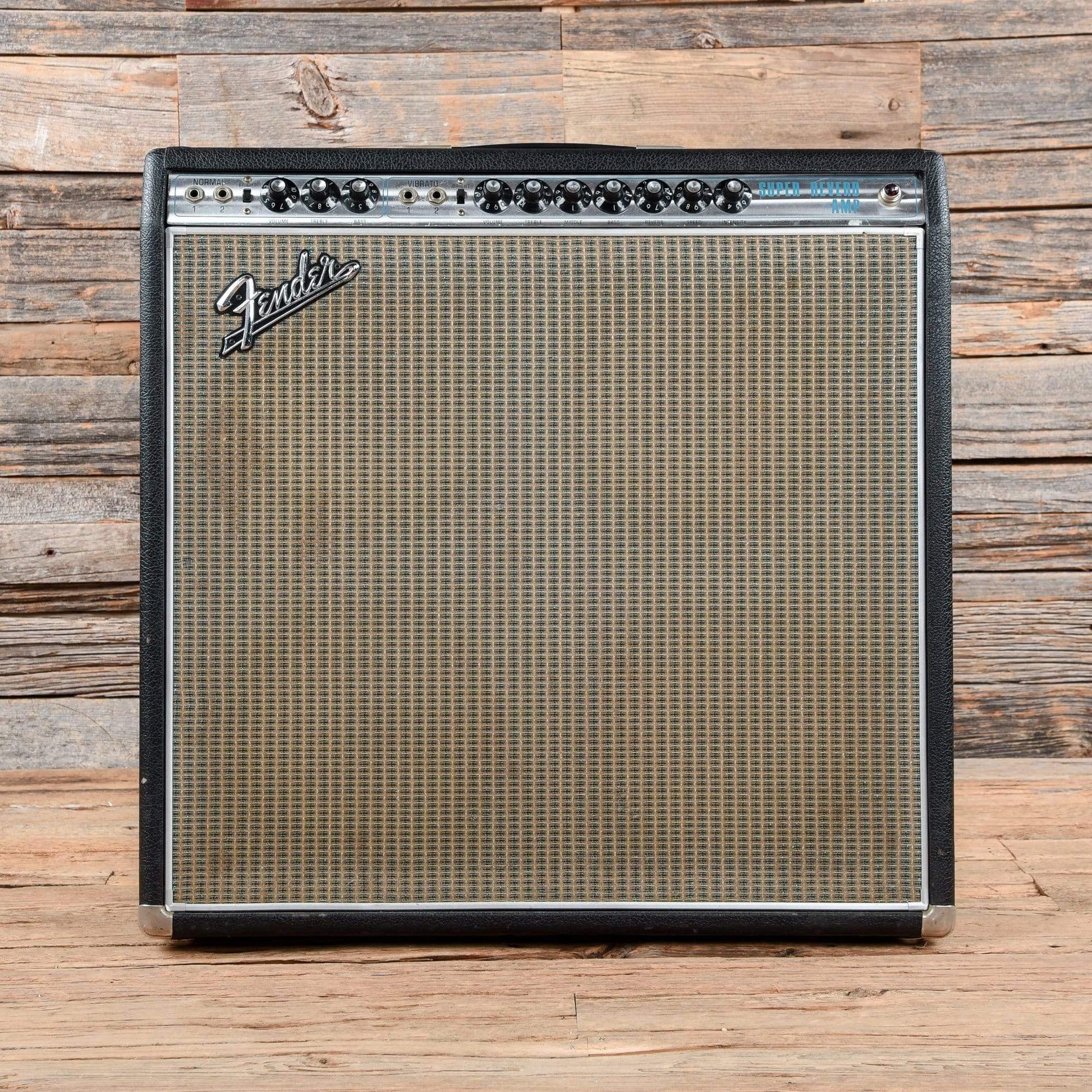 Spring Reverb Fender Amp Fender Super Reverb-Amp 1968 – Chicago Music Exchange