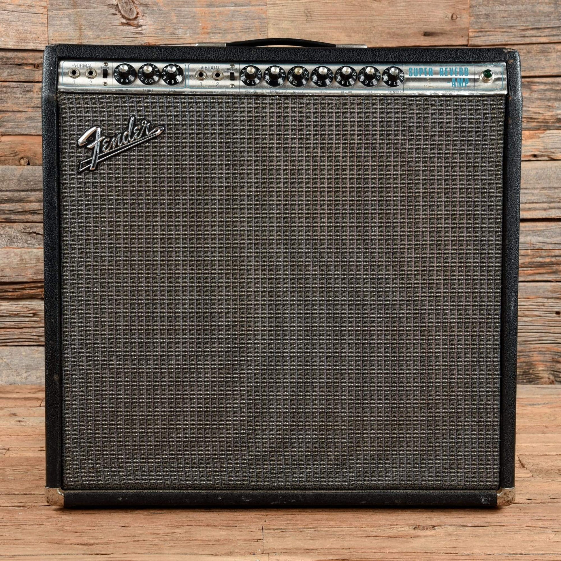 Spring Reverb Fender Amp Fender Super Reverb-Amp 1973 – Chicago Music Exchange