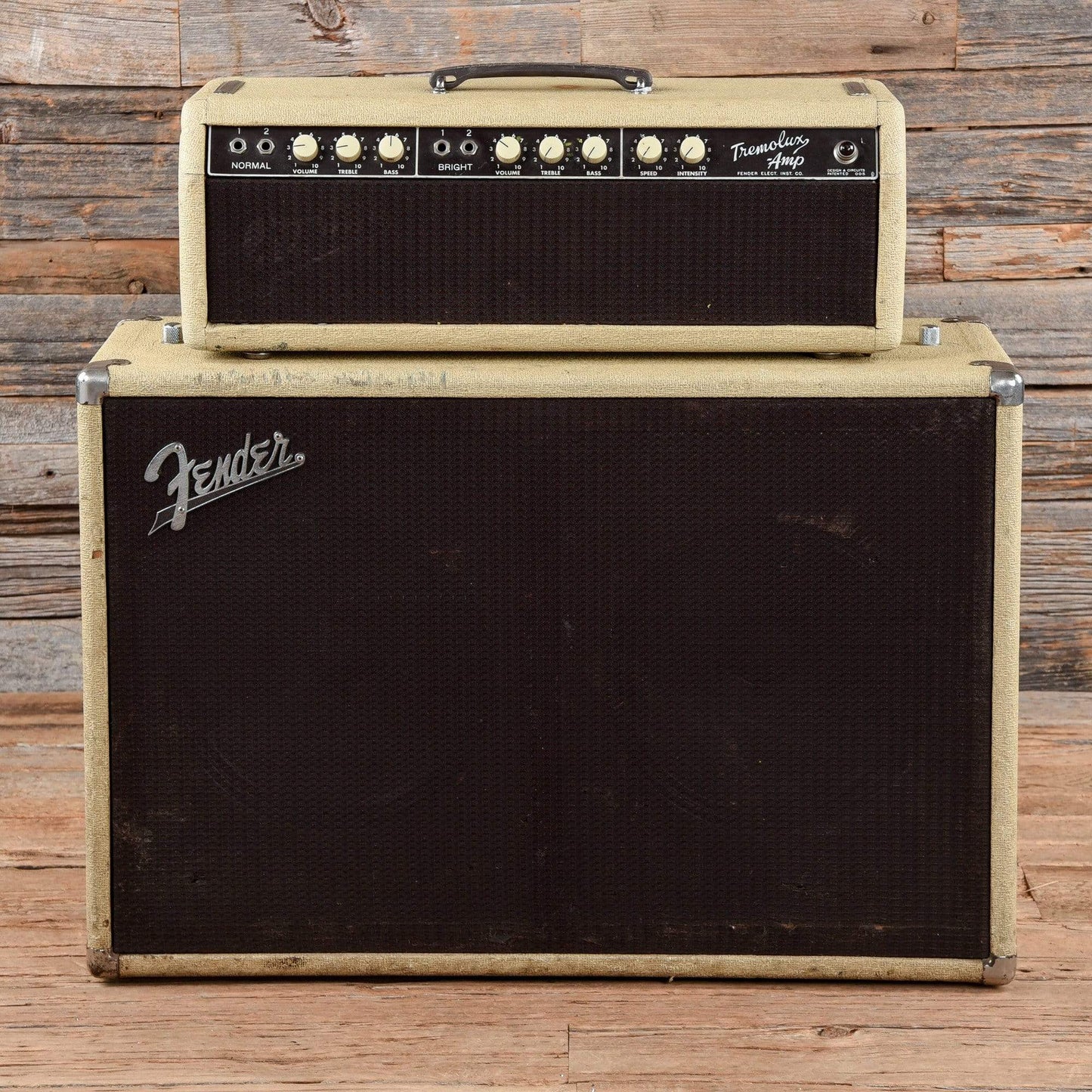 Fender Tremolux-Amp Piggyback  1962 Amps / Guitar Combos
