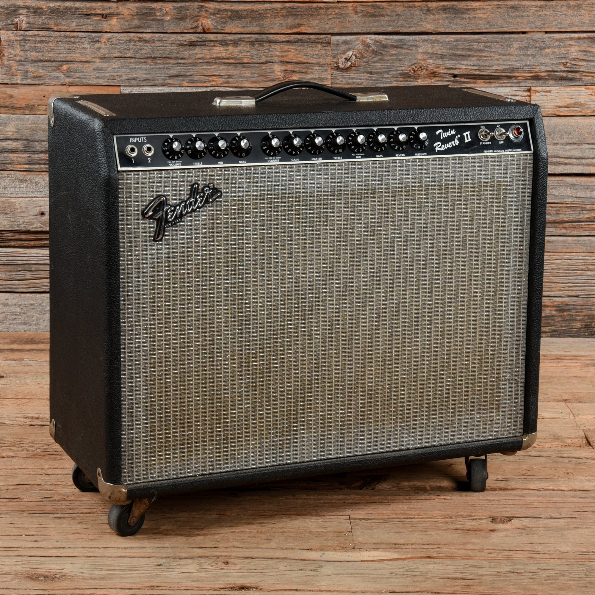 Fender Twin Reverb Hum Fender Twin Reverb II 2-Channel 105-Watt 2x12
