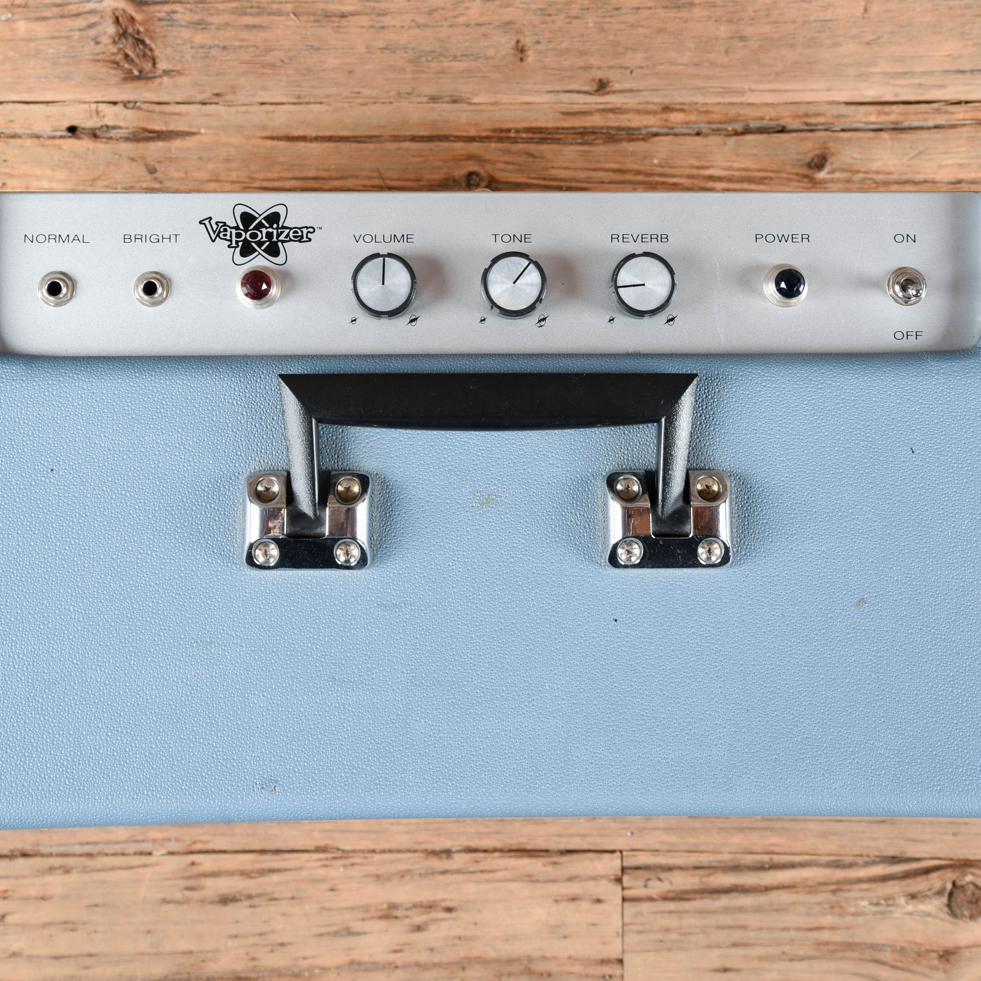 Fender Vaporizer 12w 2x10 Combo w/Footswitch Slate Blue 2013 Amps / Guitar Combos