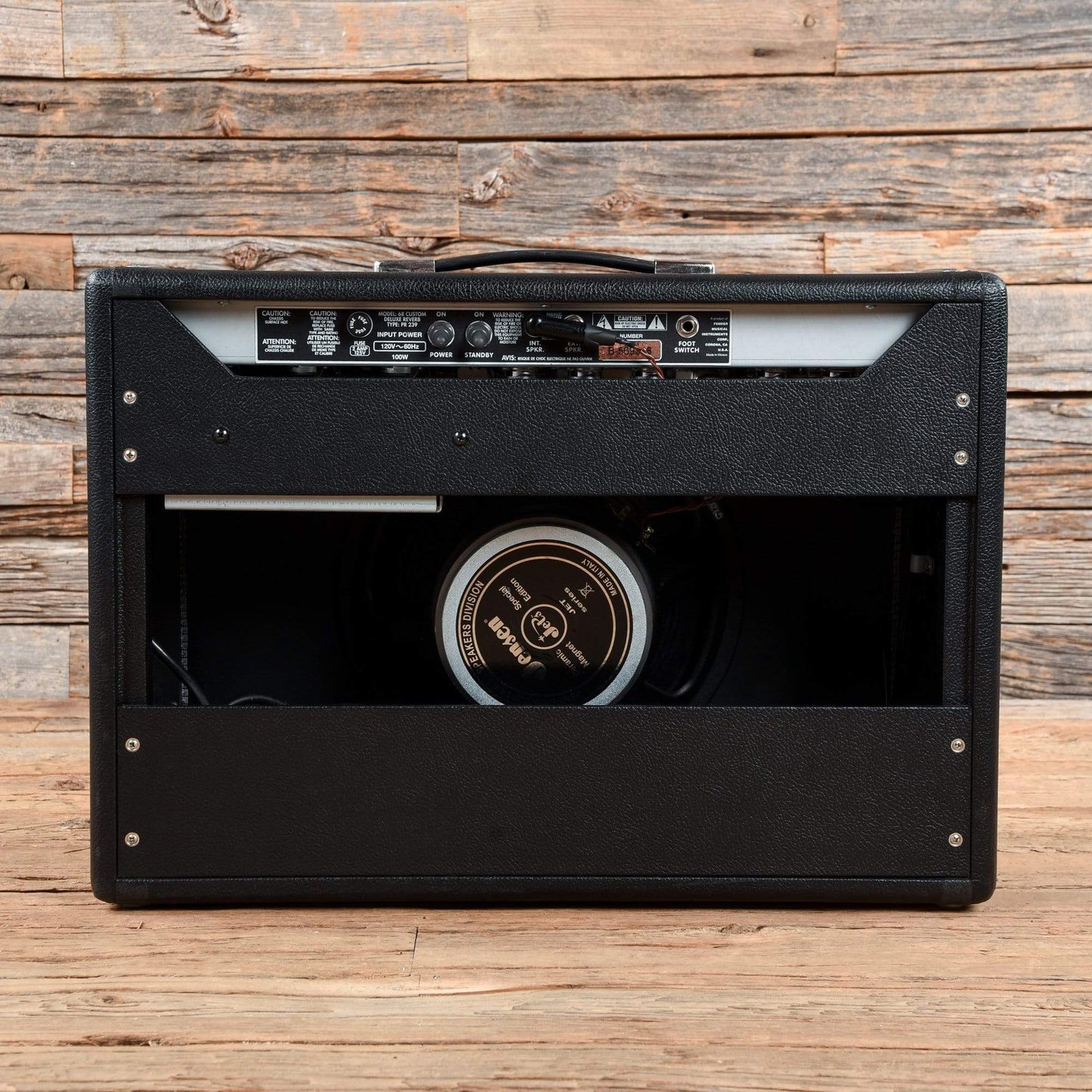 Fender Vintage Modified '68 Custom Deluxe Reverb w/Footswitch Silverface 2013 Amps / Guitar Combos