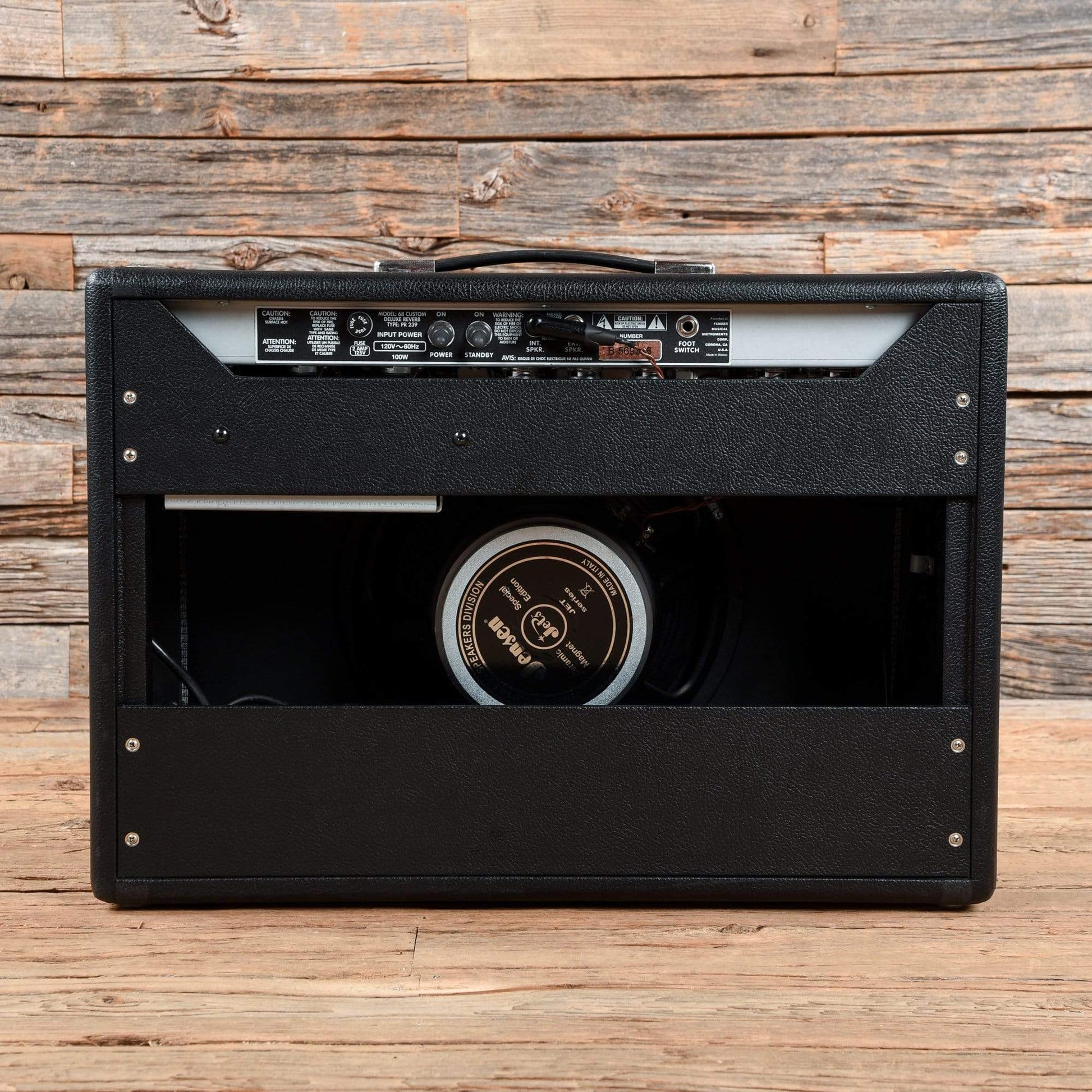 Fender Vintage Modified '68 Custom Deluxe Reverb w/Footswitch Silverface 2013 Amps / Guitar Combos