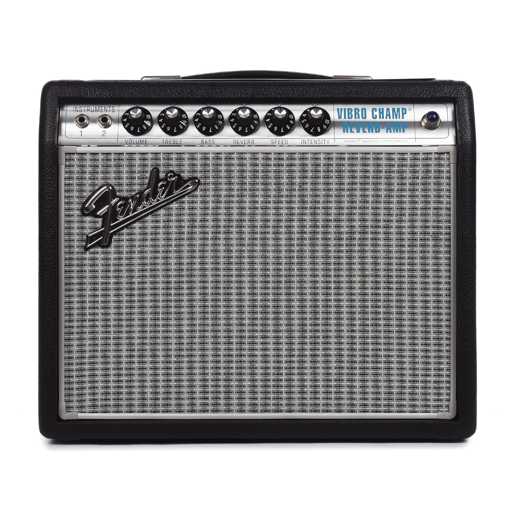 Fender Vintage Modified '68 Custom Vibro Champ Reverb Silverface Amps / Guitar Combos