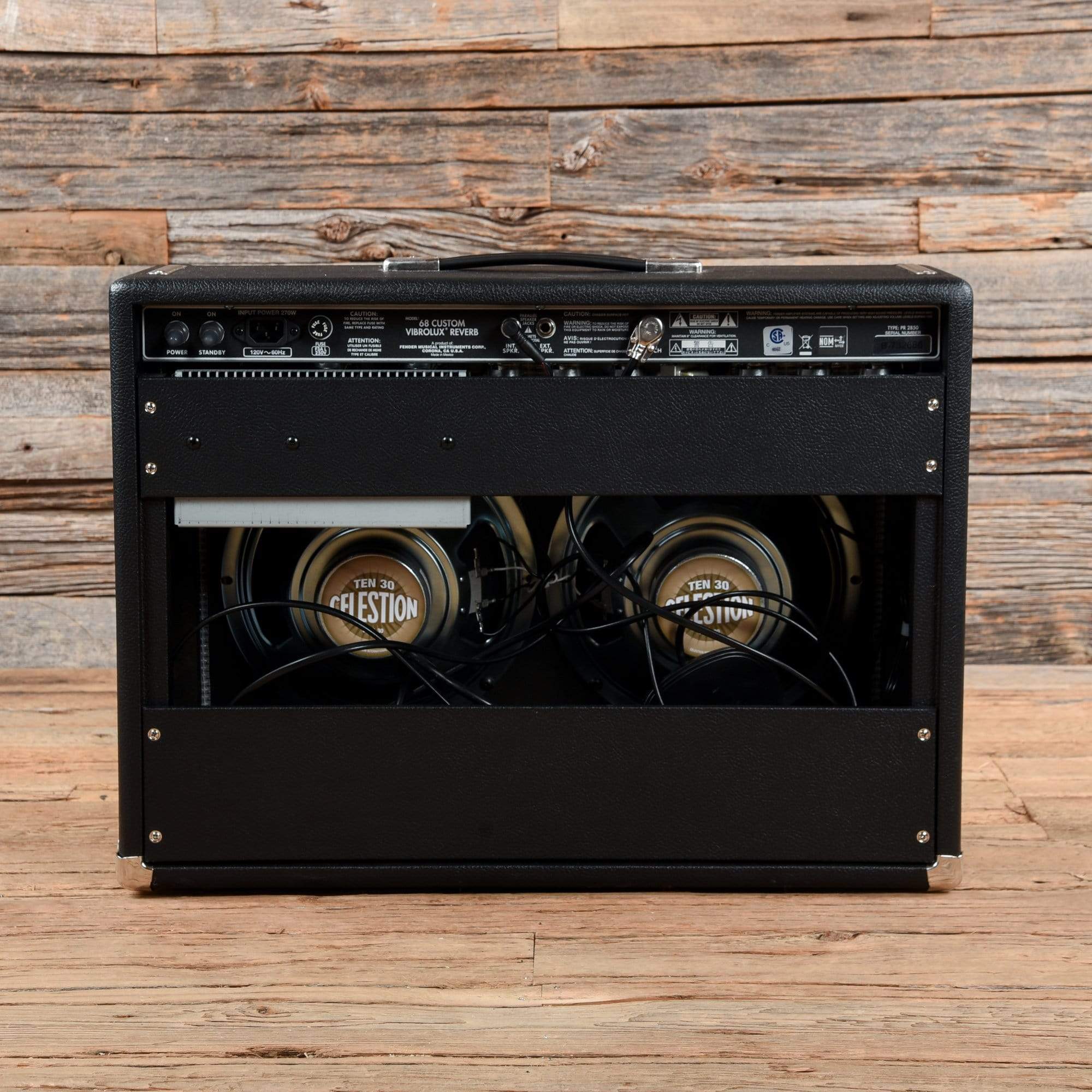 Fender Vintage Modified '68 Custom Vibrolux Reverb w/Footswitch Silverface 2018 Amps / Guitar Combos