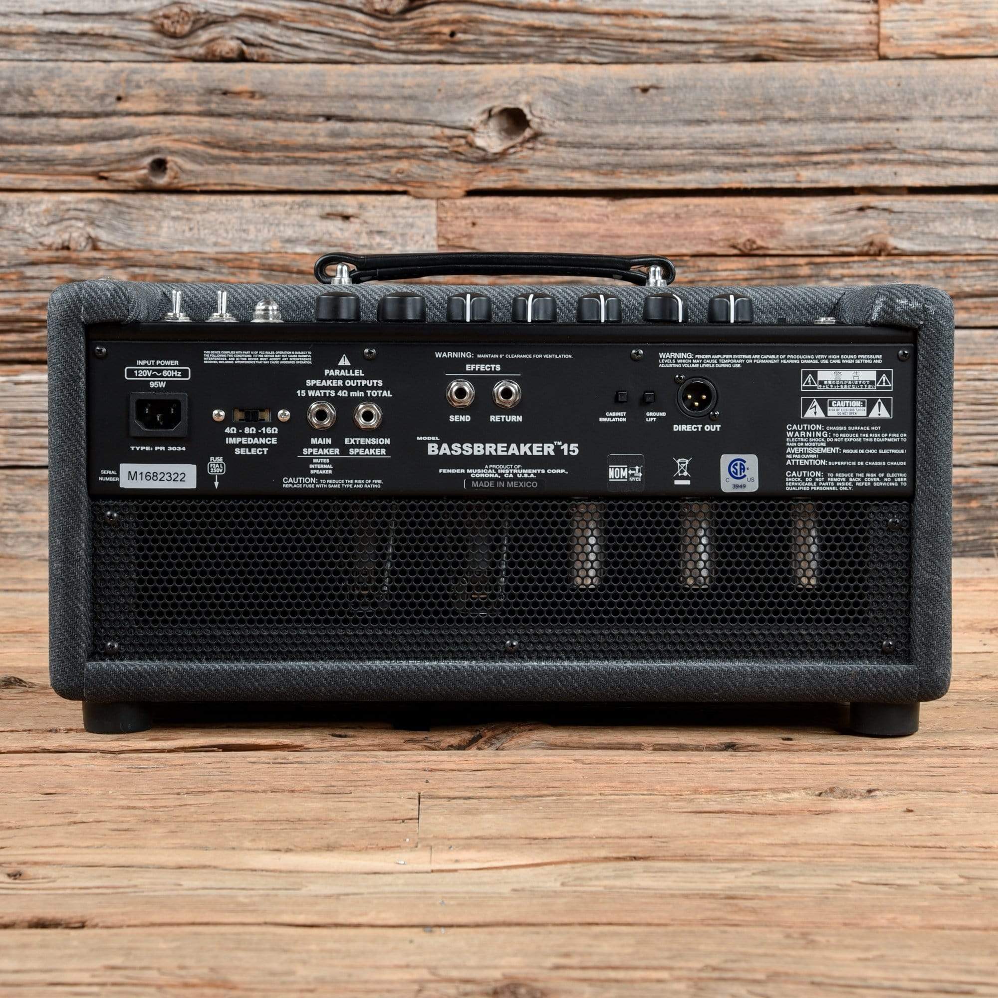 Fender Bassbreaker 15 Head  2016 Amps / Guitar Heads