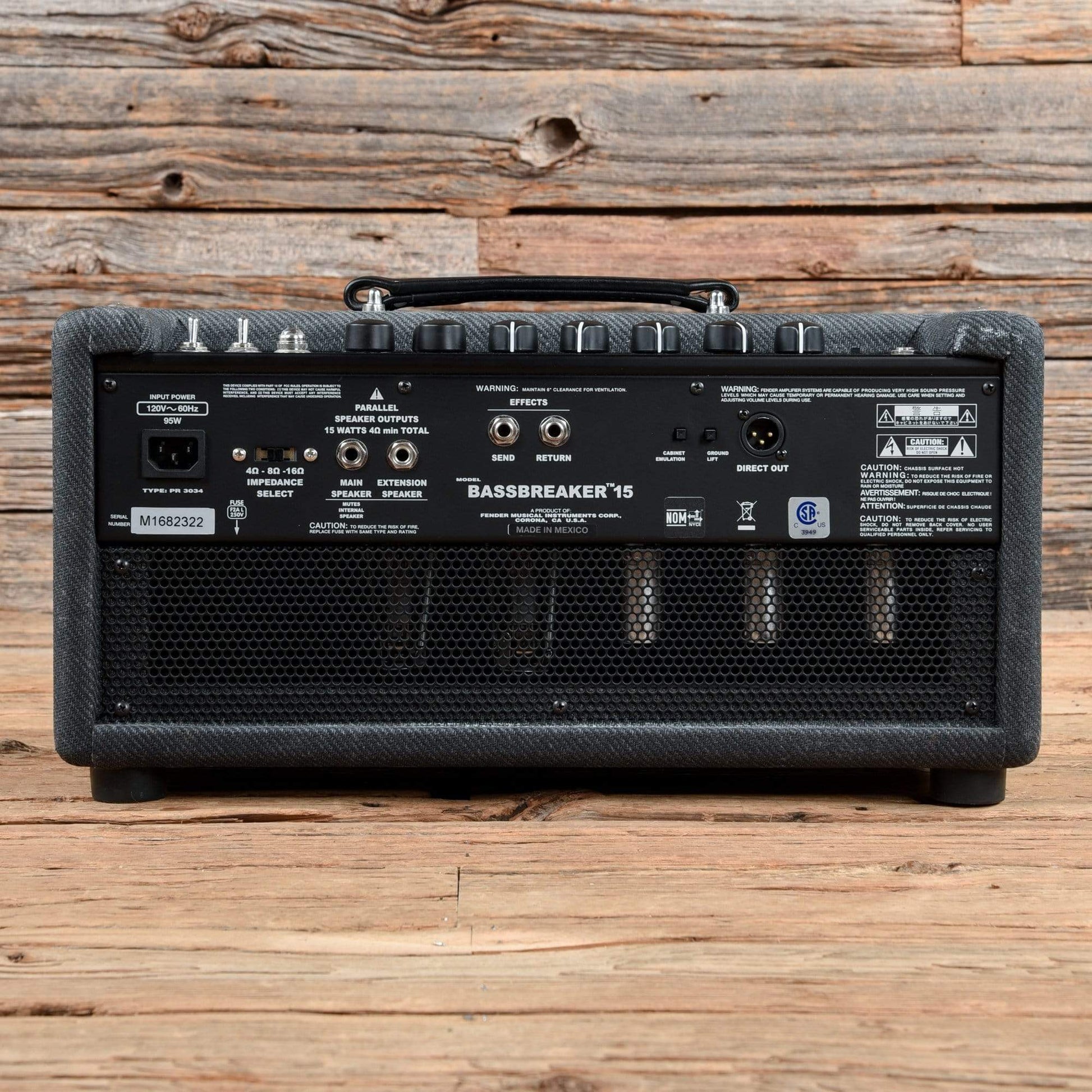 Fender Bassbreaker 15 Head  2016 Amps / Guitar Heads