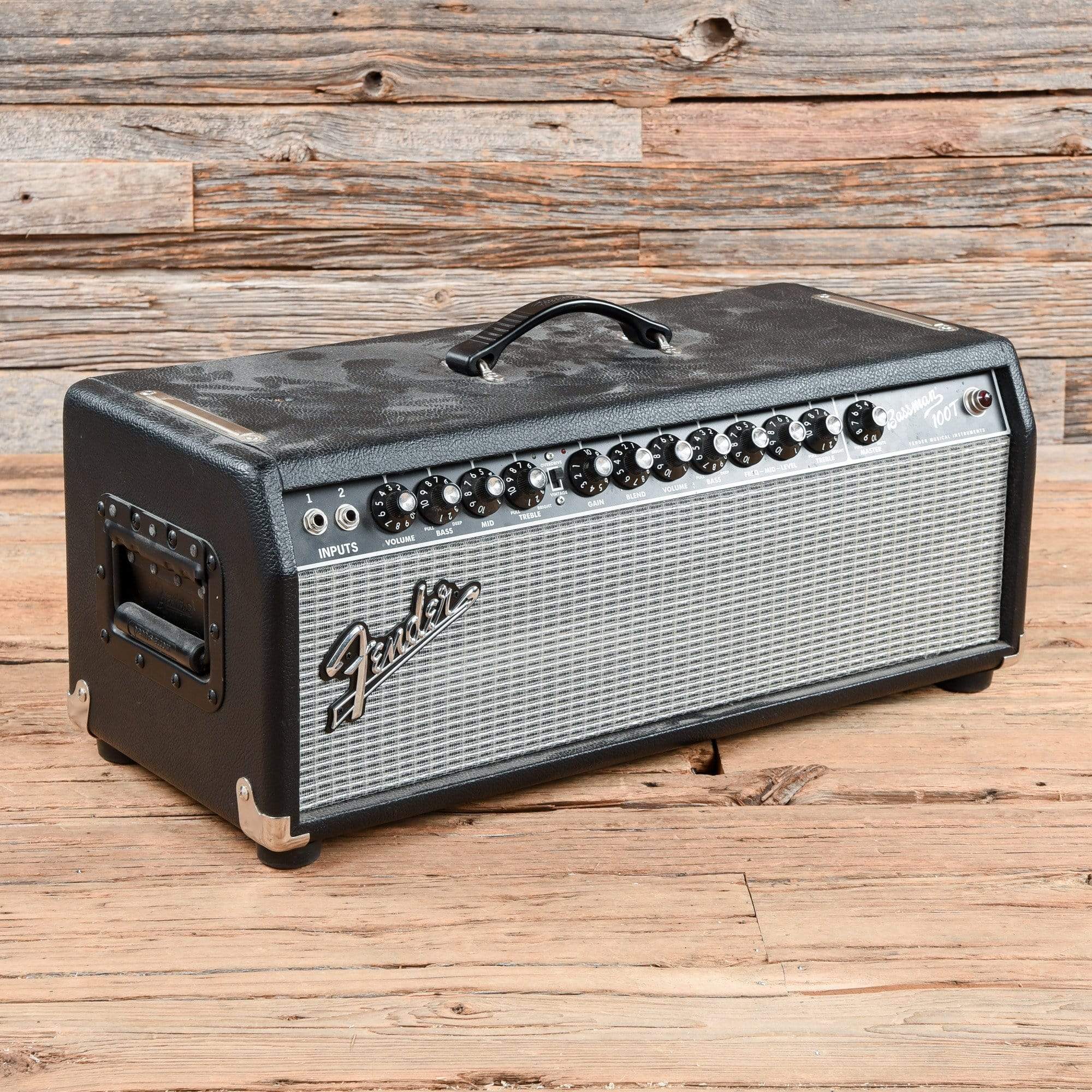 Fender Bassman 100T 100W Tube Bass Amp Head Amps / Guitar Heads