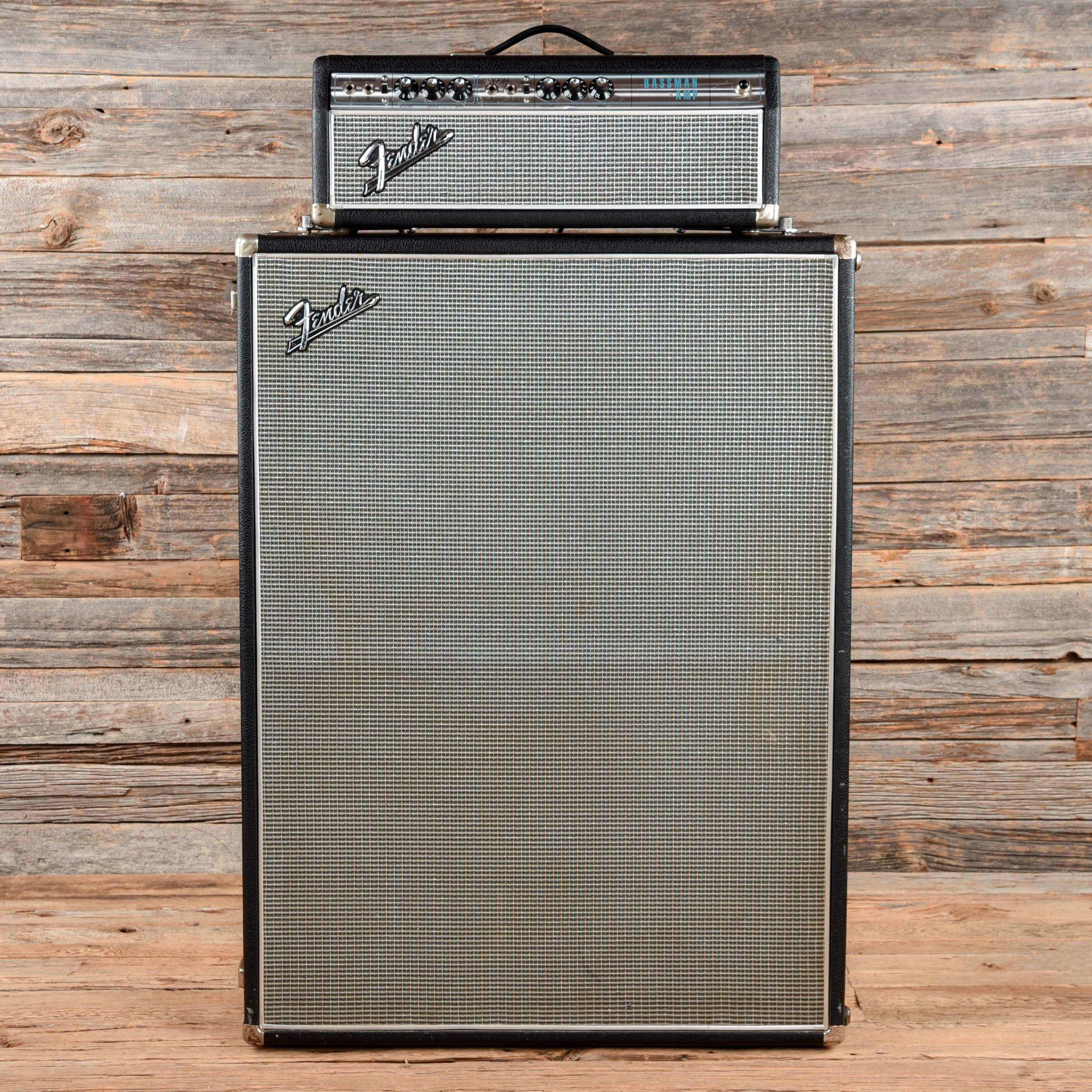 Fender Bassman Amp W Matching Cabinet