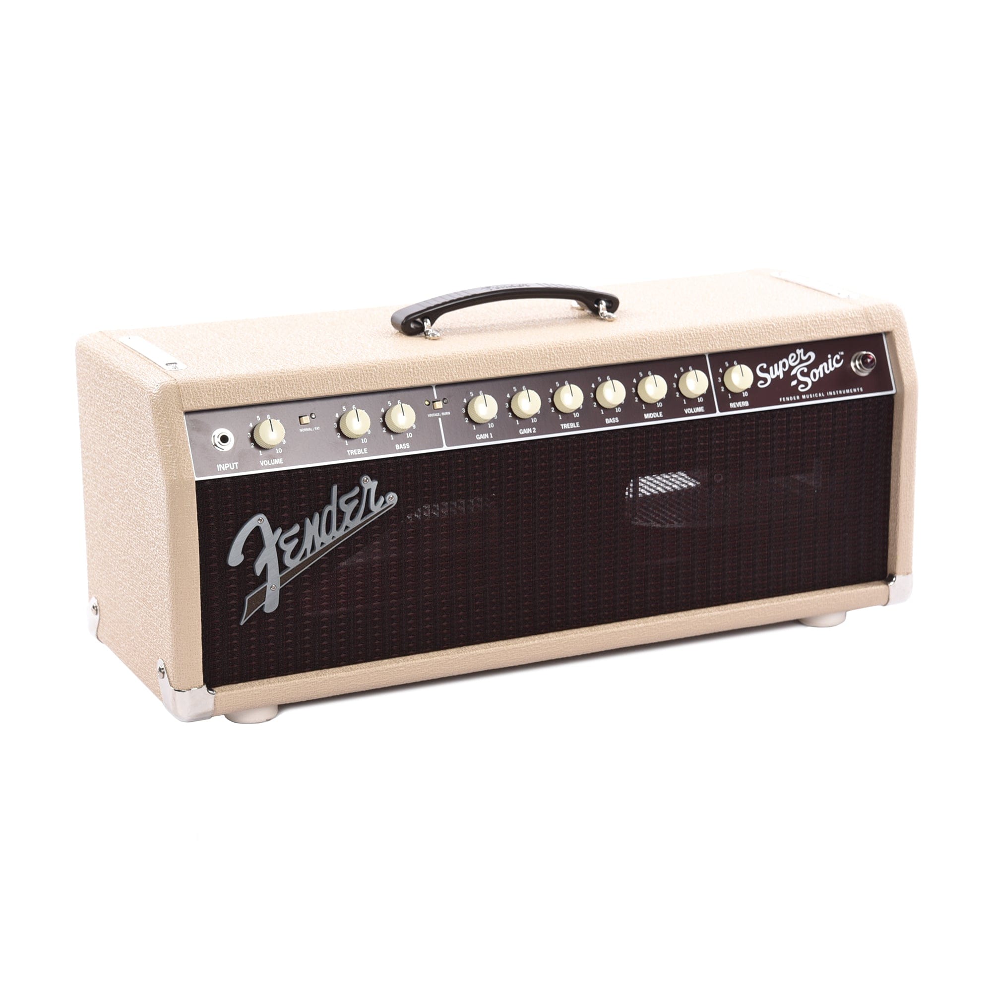 Fender Super Sonic 22w Head Blonde Chicago Music Exchange fender-super-sonic-22w-head-blonde-chicago-music-exchange