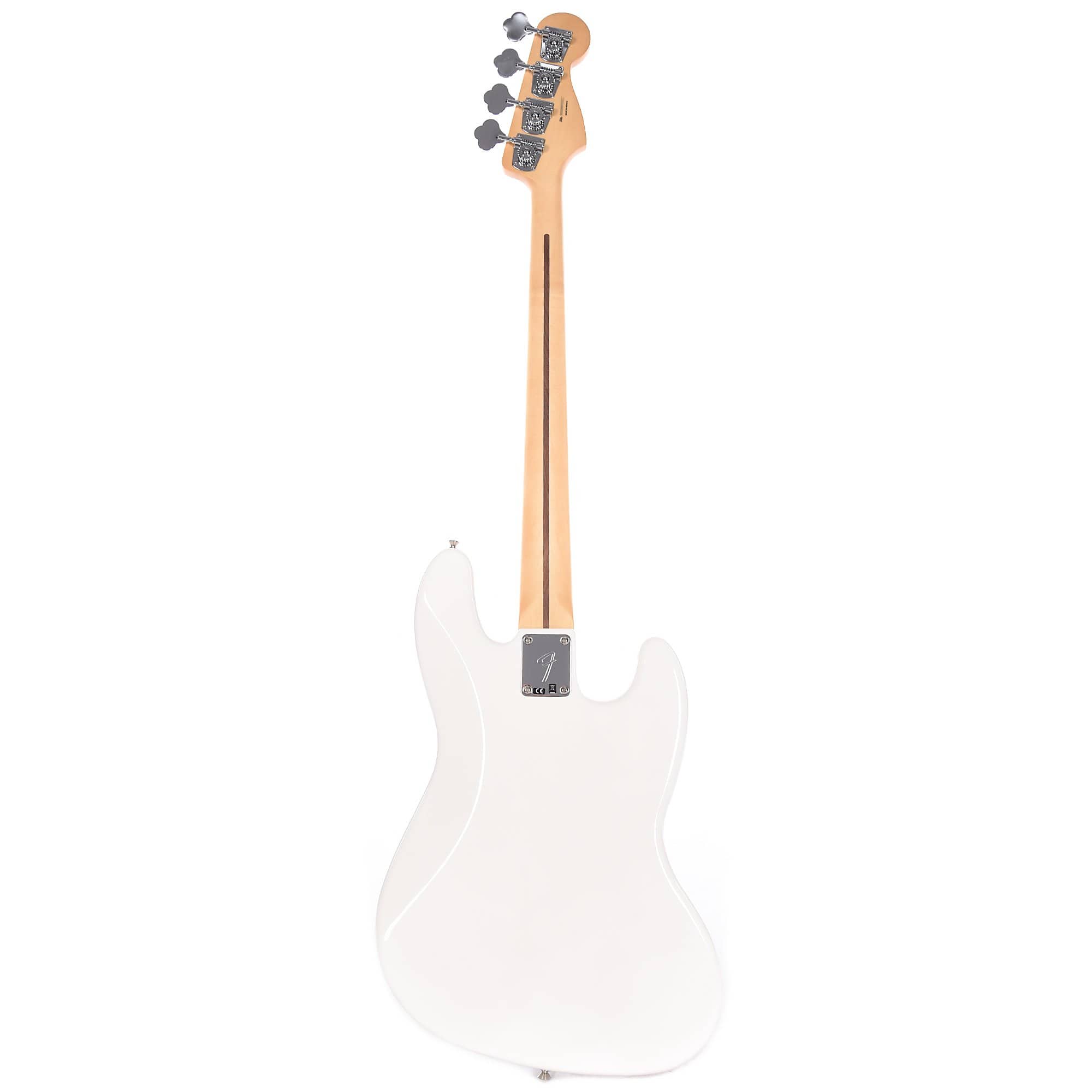 Fender Player Jazz Bass LEFTY Polar White Bundle w/Fender Gig Bag, Stand, Cable, Tuner, Picks and Strings Bass Guitars / 4-String,Bass Guitars / Left-Handed