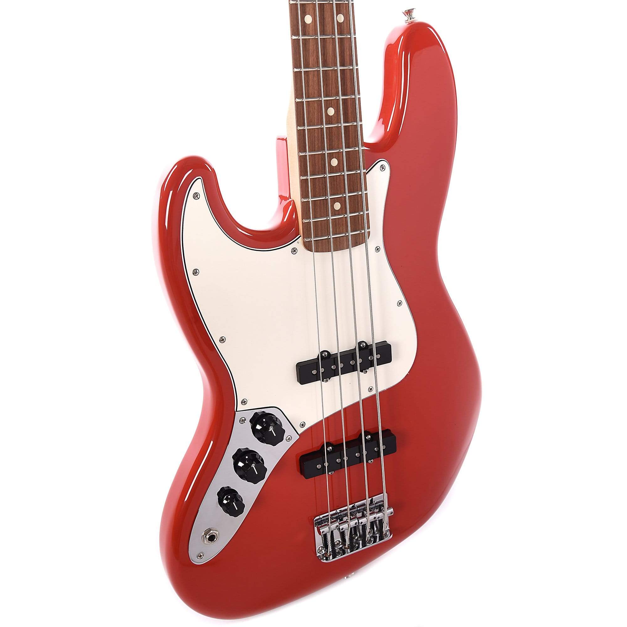 Fender Player Jazz Bass LEFTY Sonic Red Bundle w/Fender Gig Bag, Stand, Cable, Tuner, Picks and Strings Bass Guitars / 4-String,Bass Guitars / Left-Handed