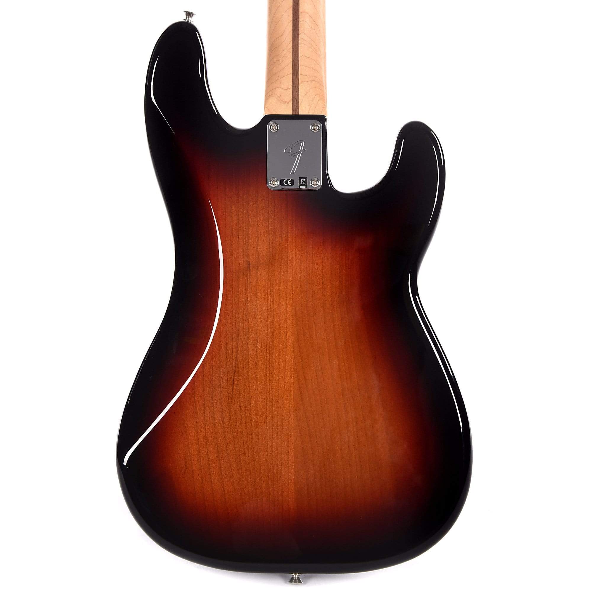 Fender Player Precision Bass LEFTY 3-Color Sunburst Bundle w/Fender Gig Bag, Stand, Cable, Tuner, Picks and Strings Bass Guitars / 4-String,Bass Guitars / Left-Handed