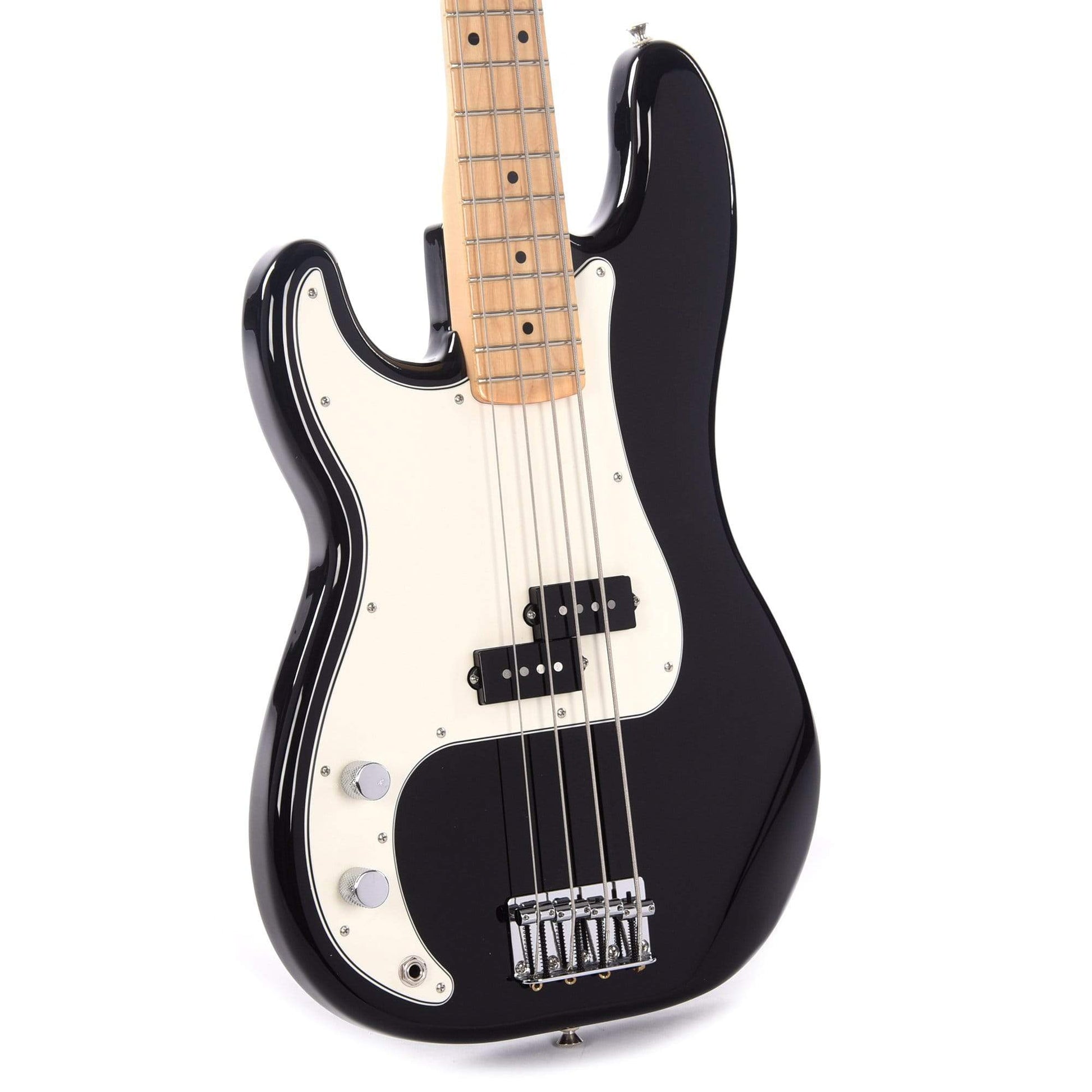 Fender Player Precision Bass LEFTY Black Bundle w/Fender Gig Bag, Stand, Cable, Tuner, Picks and Strings Bass Guitars / 4-String,Bass Guitars / Left-Handed