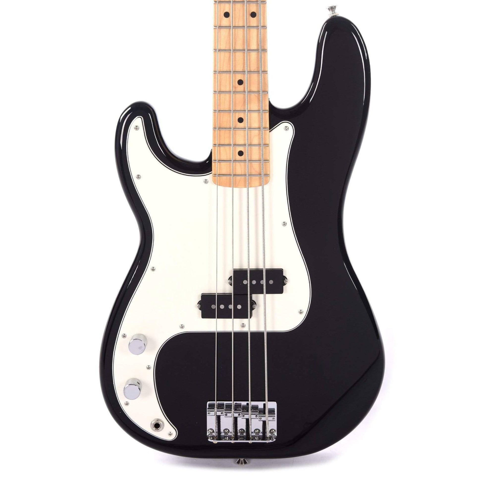 Fender Player Precision Bass LEFTY Black Bundle w/Fender Gig Bag, Stand, Cable, Tuner, Picks and Strings Bass Guitars / 4-String,Bass Guitars / Left-Handed