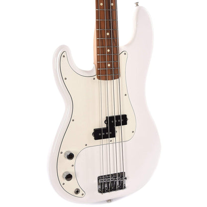 Fender Player Precision Bass LEFTY Polar White Bundle w/Fender Gig Bag, Stand, Cable, Tuner, Picks and Strings Bass Guitars / 4-String,Bass Guitars / Left-Handed