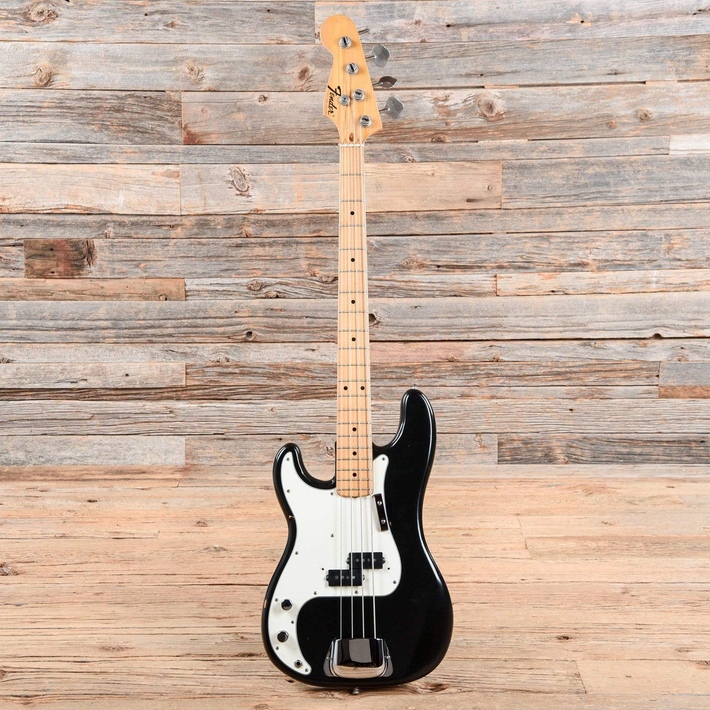 Fender Precision Bass Black Refin 1976 LEFTY Bass Guitars / 4-String,Bass Guitars / Left-Handed