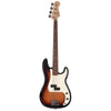 Fender Player Precision Bass PF 3-Color Sunburst Bundle w/Fender Molded Hardshell Case Bass Guitars / 4-String,Electric Guitars / Solid Body