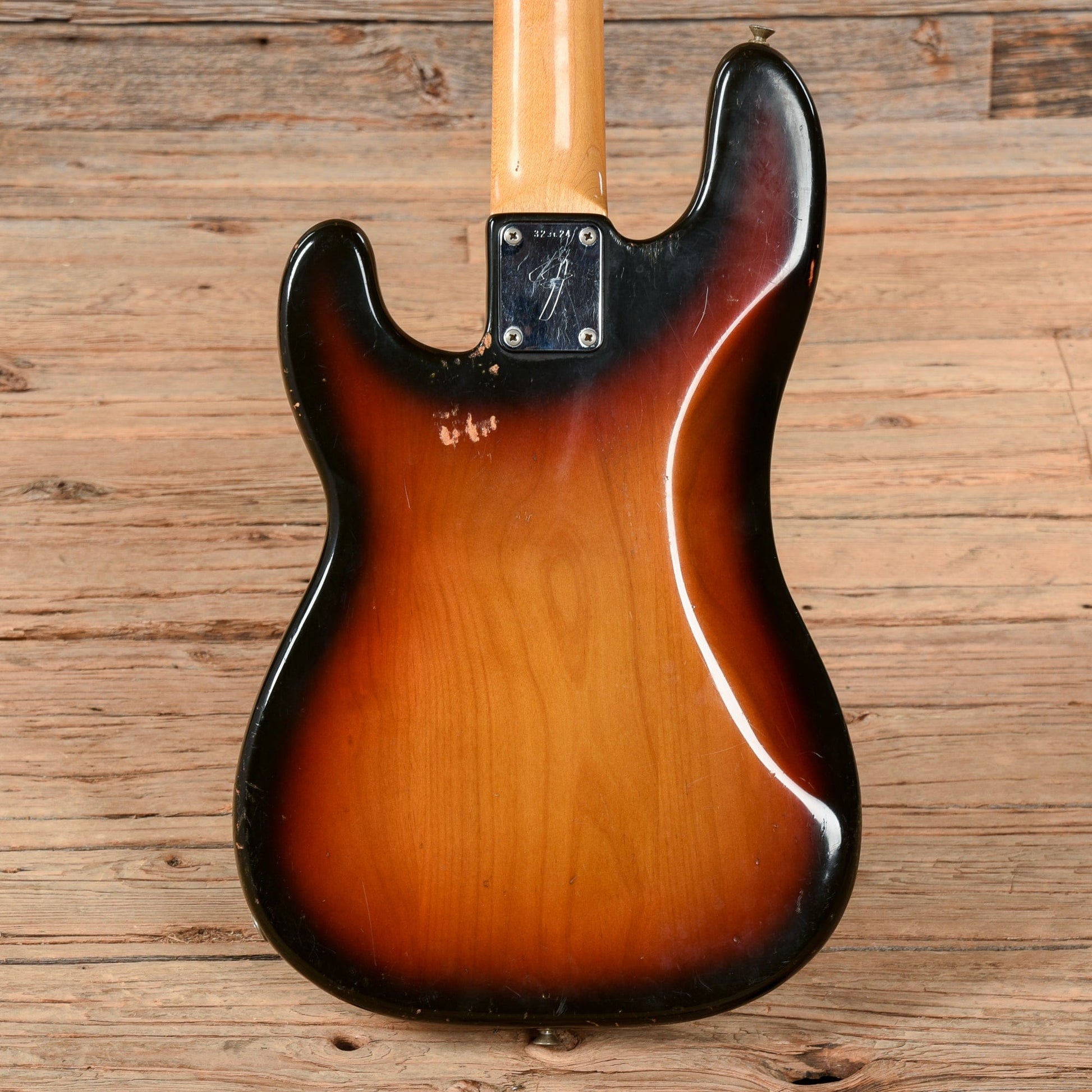 Fender 1973 Precision Bass Body w/ 1984 Kubicki Fretless Neck Sunburst Bass Guitars / 4-String