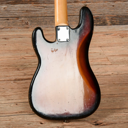 Fender 1973 Precision Bass Body w/ 1984 Kubicki Fretless Neck Sunburst Bass Guitars / 4-String