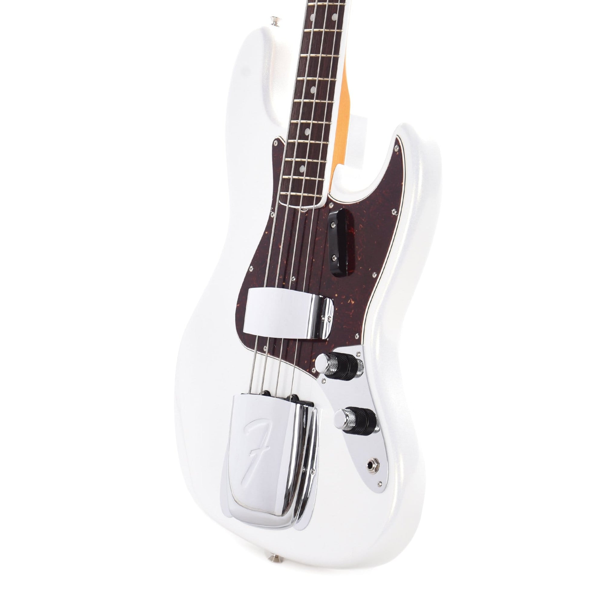 Fender 60th Anniversary '60s Jazz Bass Alpine White Bass Guitars / 4-String