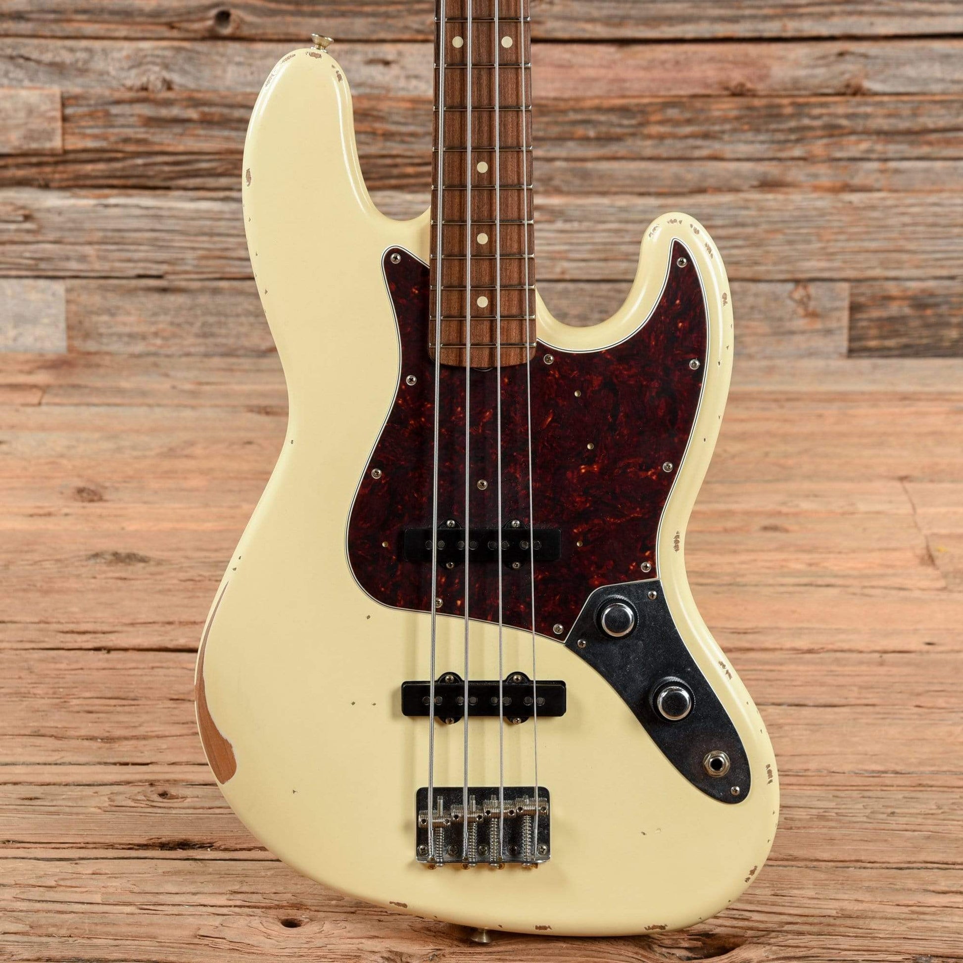 Fender 60th Anniversary Road Worn '60s Jazz Bass Olympic White 2020 Bass Guitars / 4-String