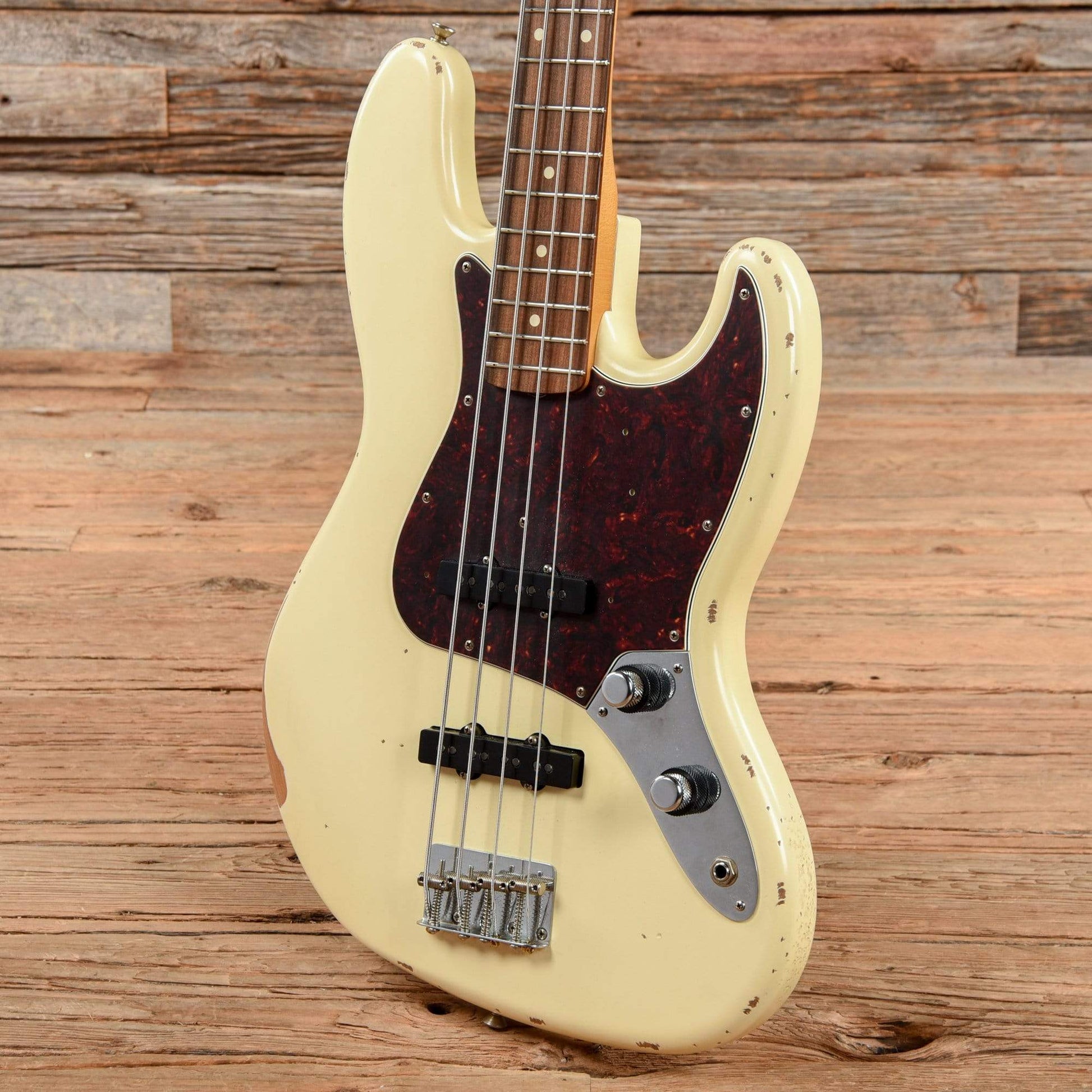 Fender 60th Anniversary Road Worn '60s Jazz Bass Olympic White 2020 Bass Guitars / 4-String
