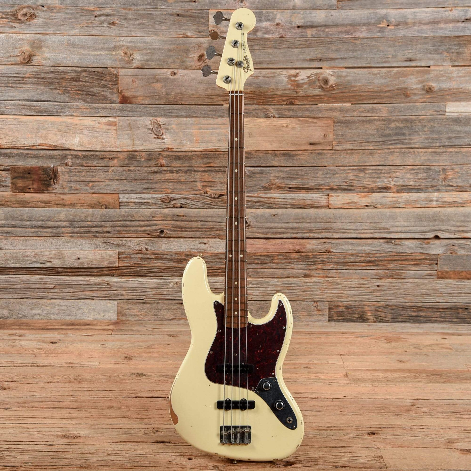 Fender 60th Anniversary Road Worn '60s Jazz Bass Olympic White 2020 Bass Guitars / 4-String