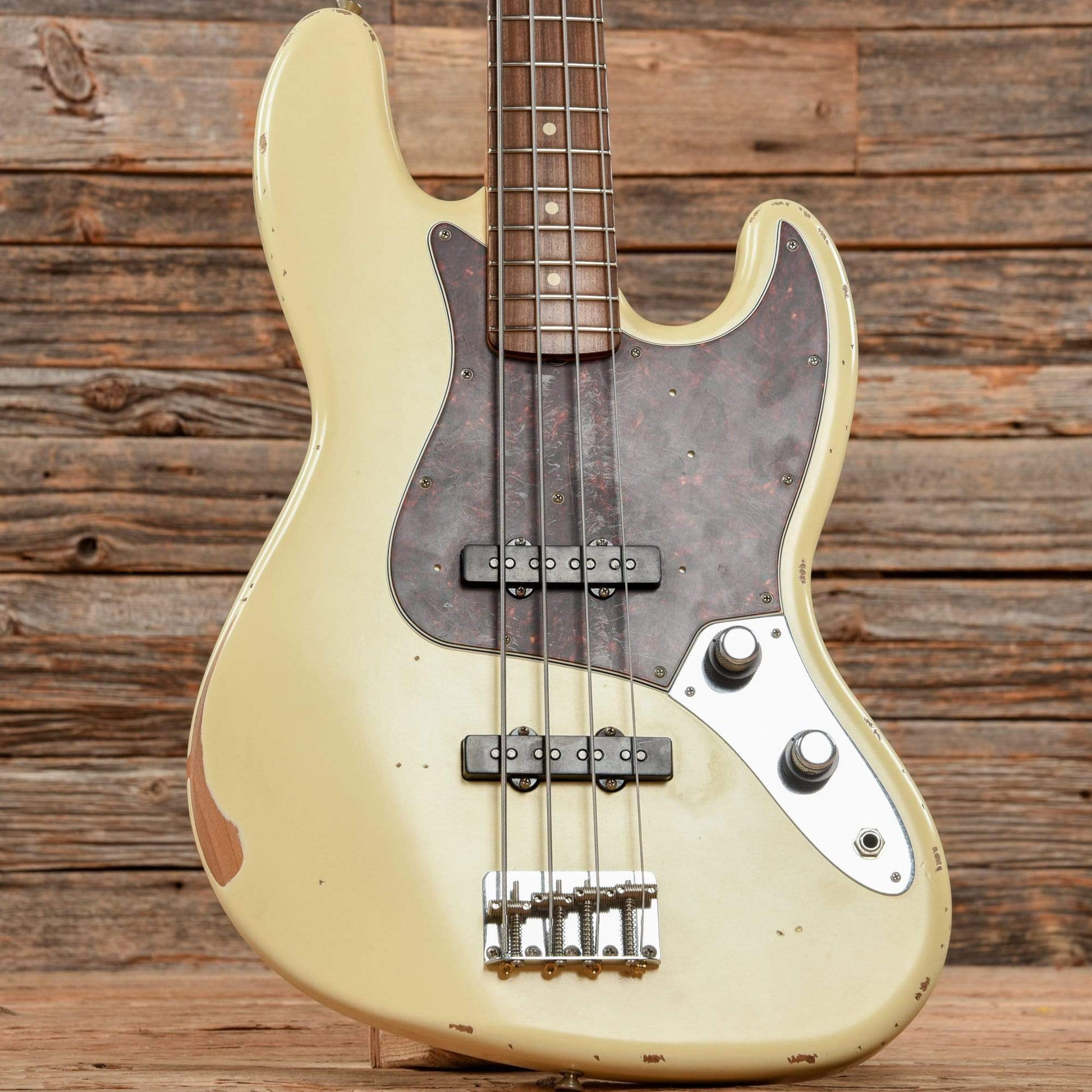Fender 60th Anniversary Road Worn '60s Jazz Bass Olympic White 2020 Bass Guitars / 4-String