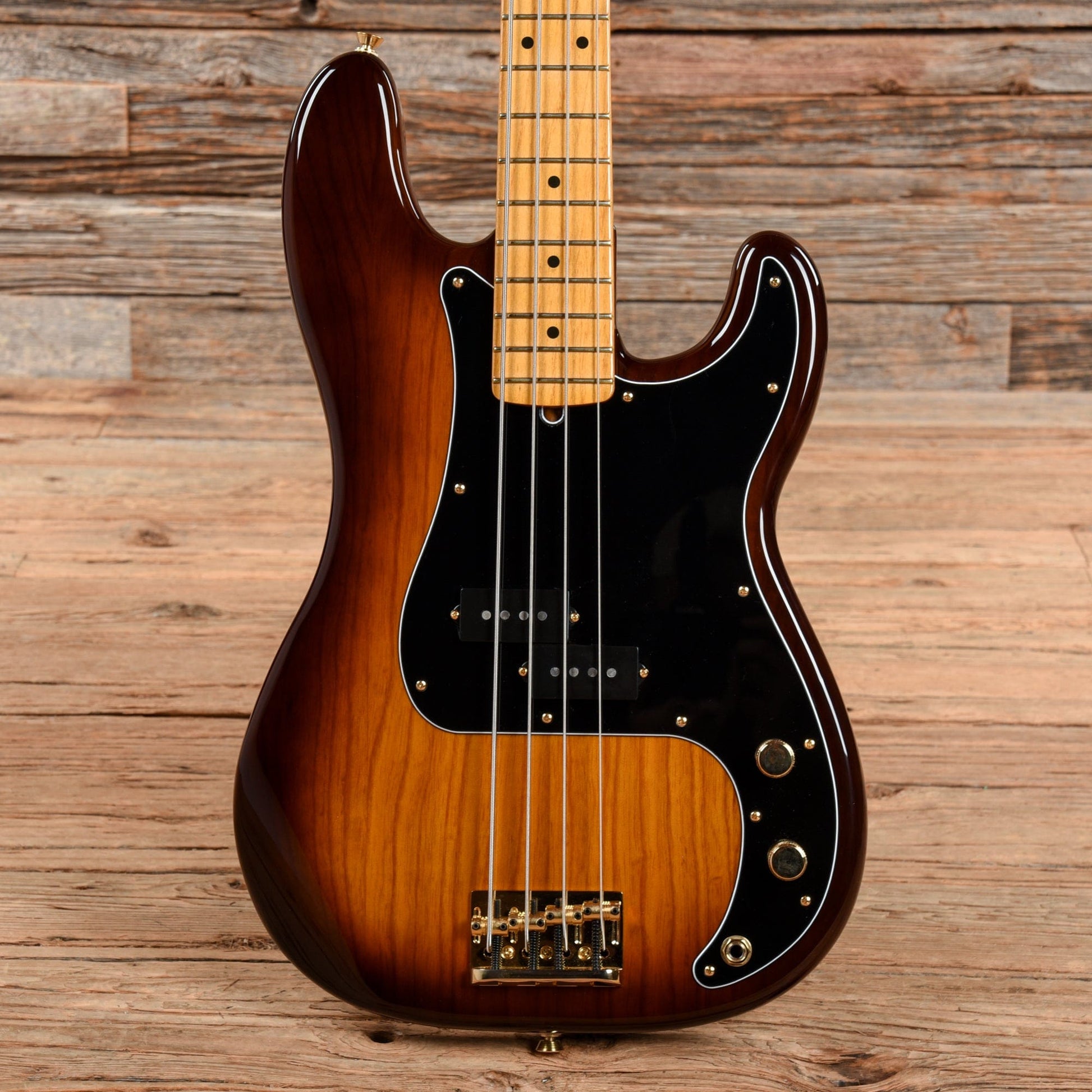 Fender 75th Anniversary Commemorative Precision Bass Bourbon Burst 2021 Bass Guitars / 4-String