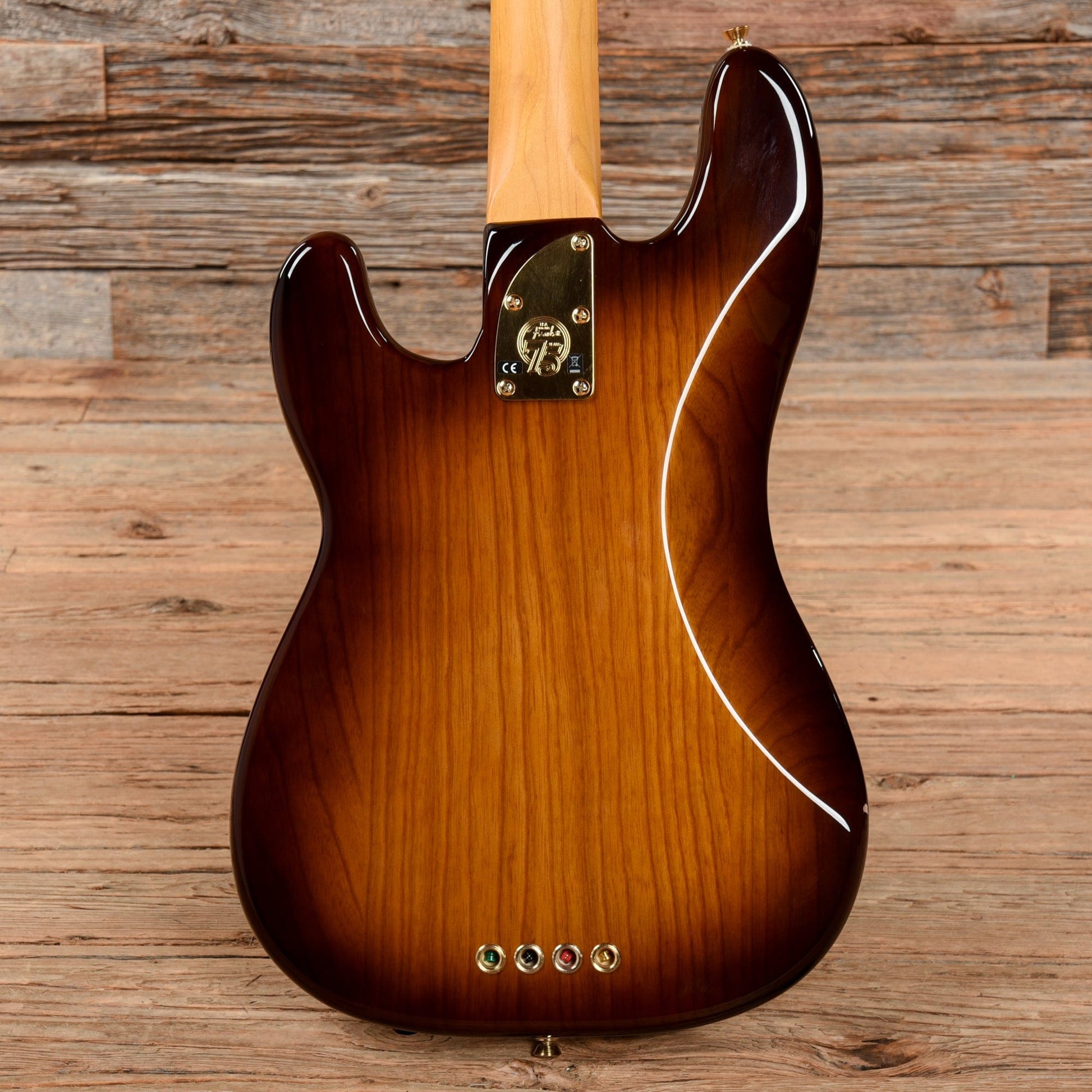 Fender 75th Anniversary Commemorative Precision Bass Bourbon Burst 2021 Bass Guitars / 4-String