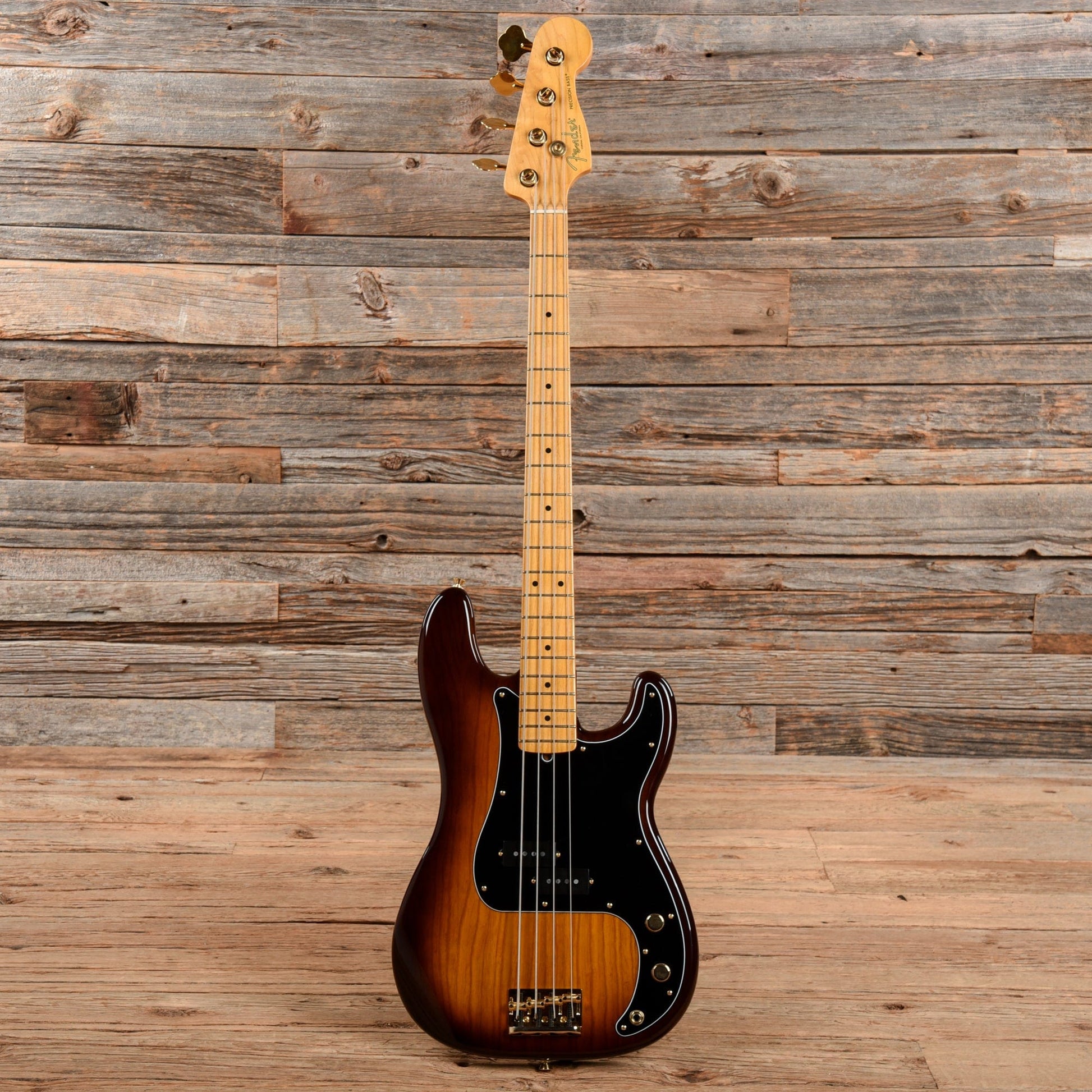 Fender 75th Anniversary Commemorative Precision Bass Bourbon Burst 2021 Bass Guitars / 4-String