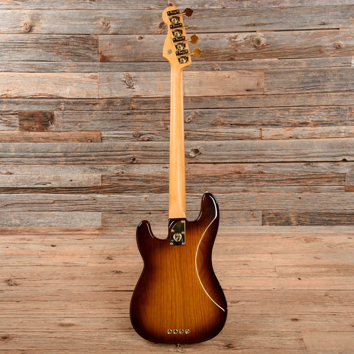 Fender 75th Anniversary Commemorative Precision Bass Bourbon Burst 2021 Bass Guitars / 4-String