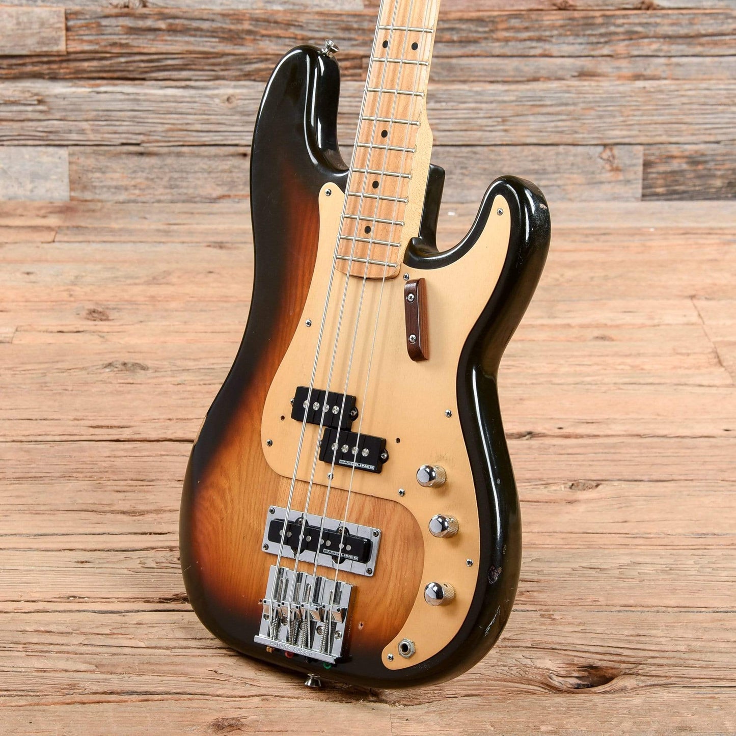Fender '76 Precision Bass Body w/ '82 Precision Bass Neck Sunburst 1970s Bass Guitars / 4-String
