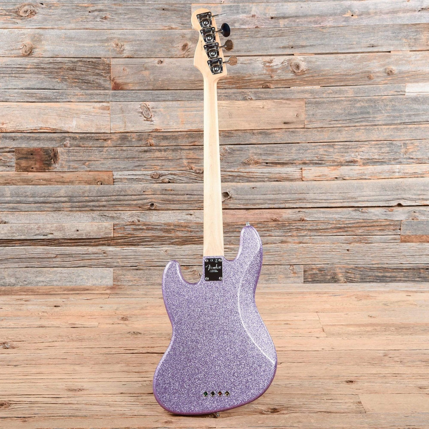 Fender Adam Clayton Signature Jazz Bass Purple Sparkle 2017 Bass Guitars / 4-String