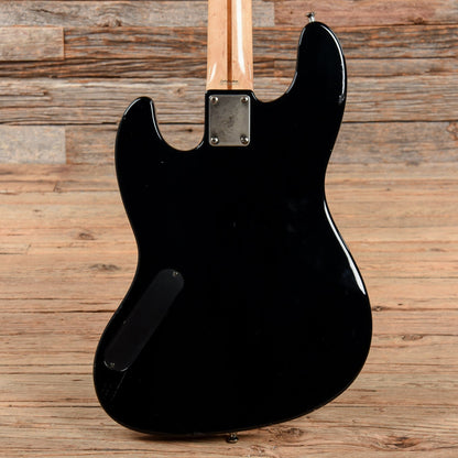 Fender Aerodyne Jazz Bass Black Bass Guitars / 4-String