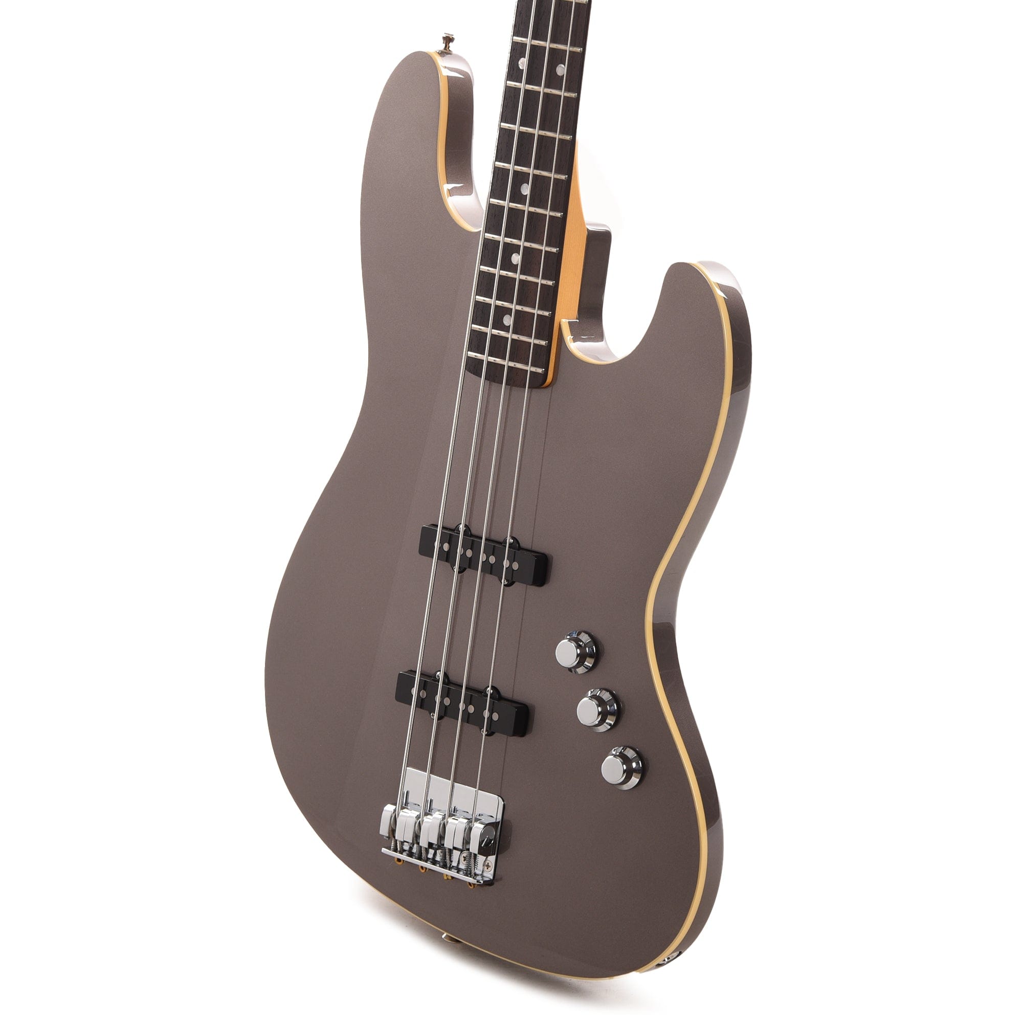 Fender Aerodyne Special Jazz Bass Dolphin Gray Metallic Bass Guitars / 4-String